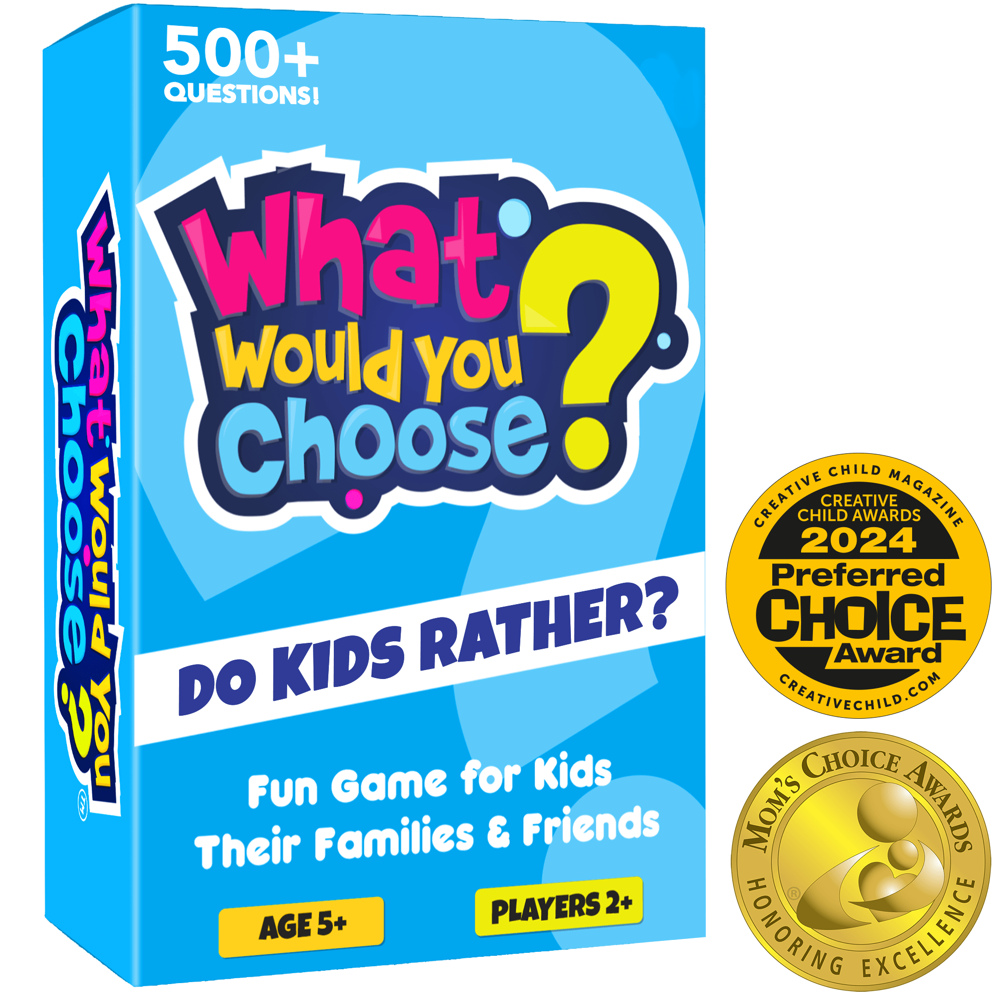 What Would You Choose Kids & Family Card Quiz Game