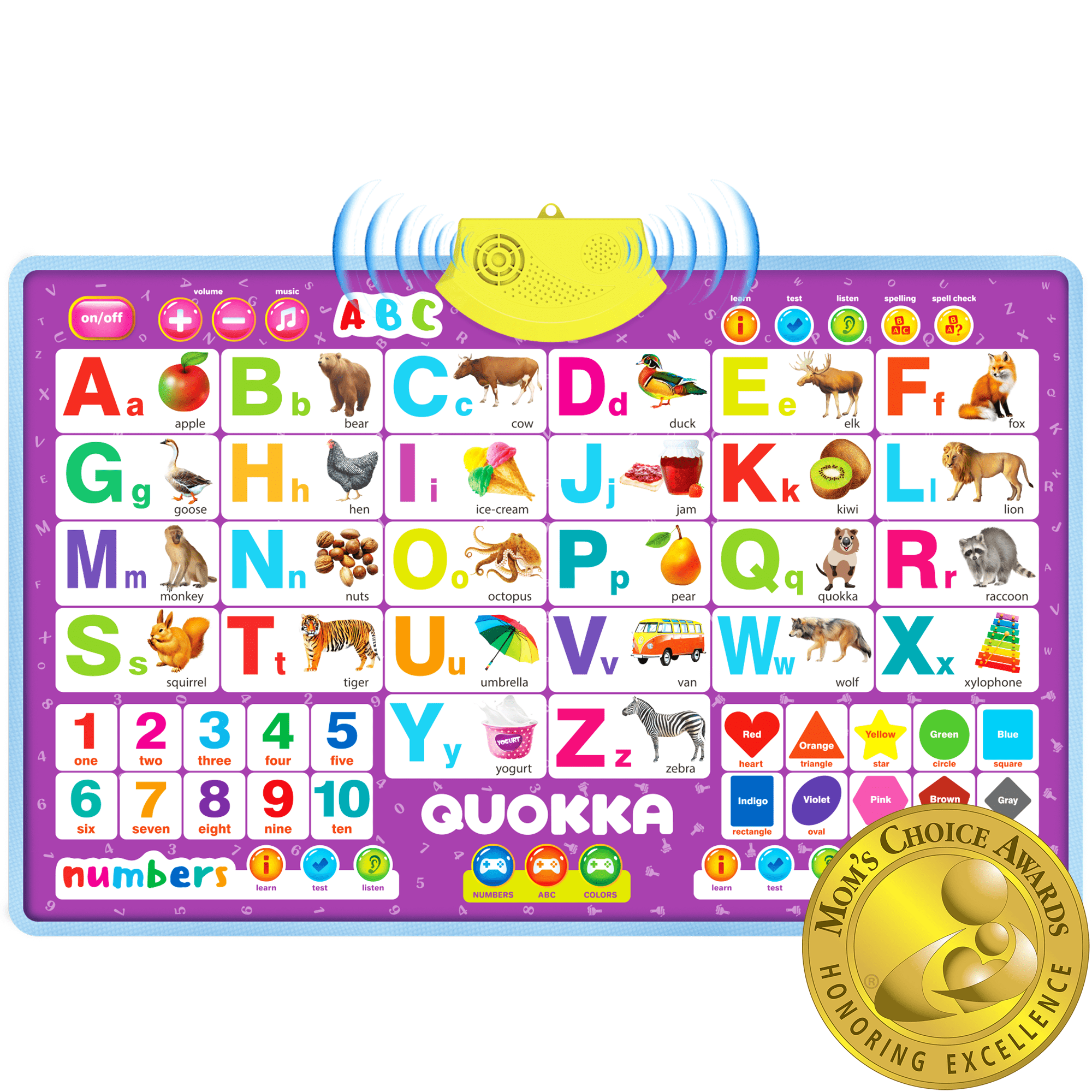 Alphabet Poster Preschool Learning Toy