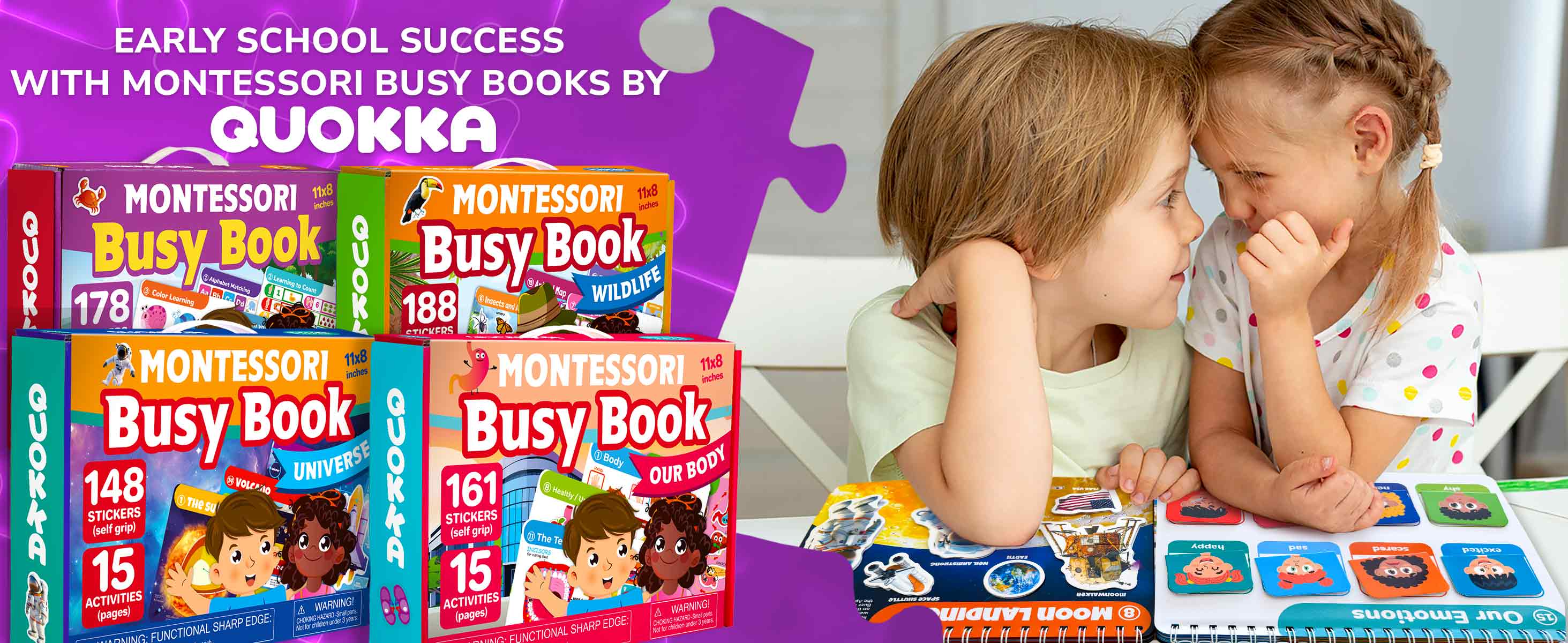 Montessori Busy Book for Toddlers