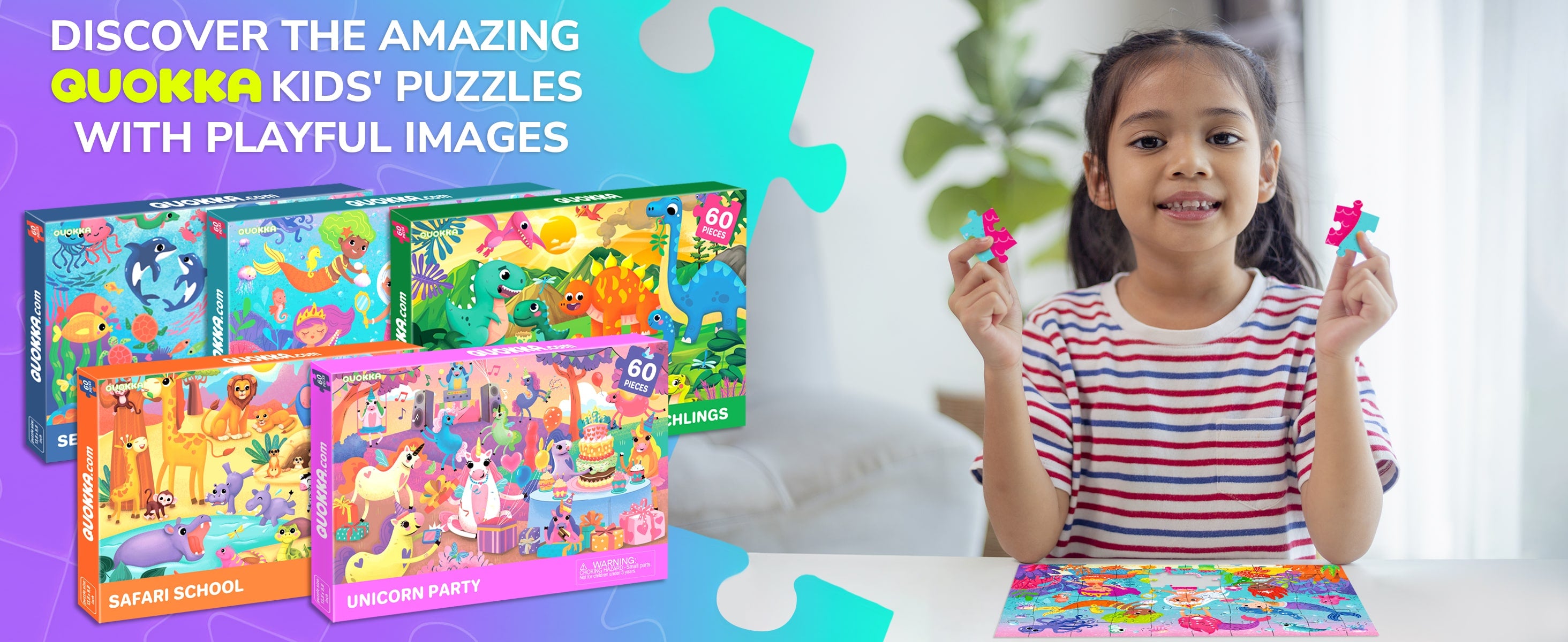 60 Piece Jigsaw Puzzles