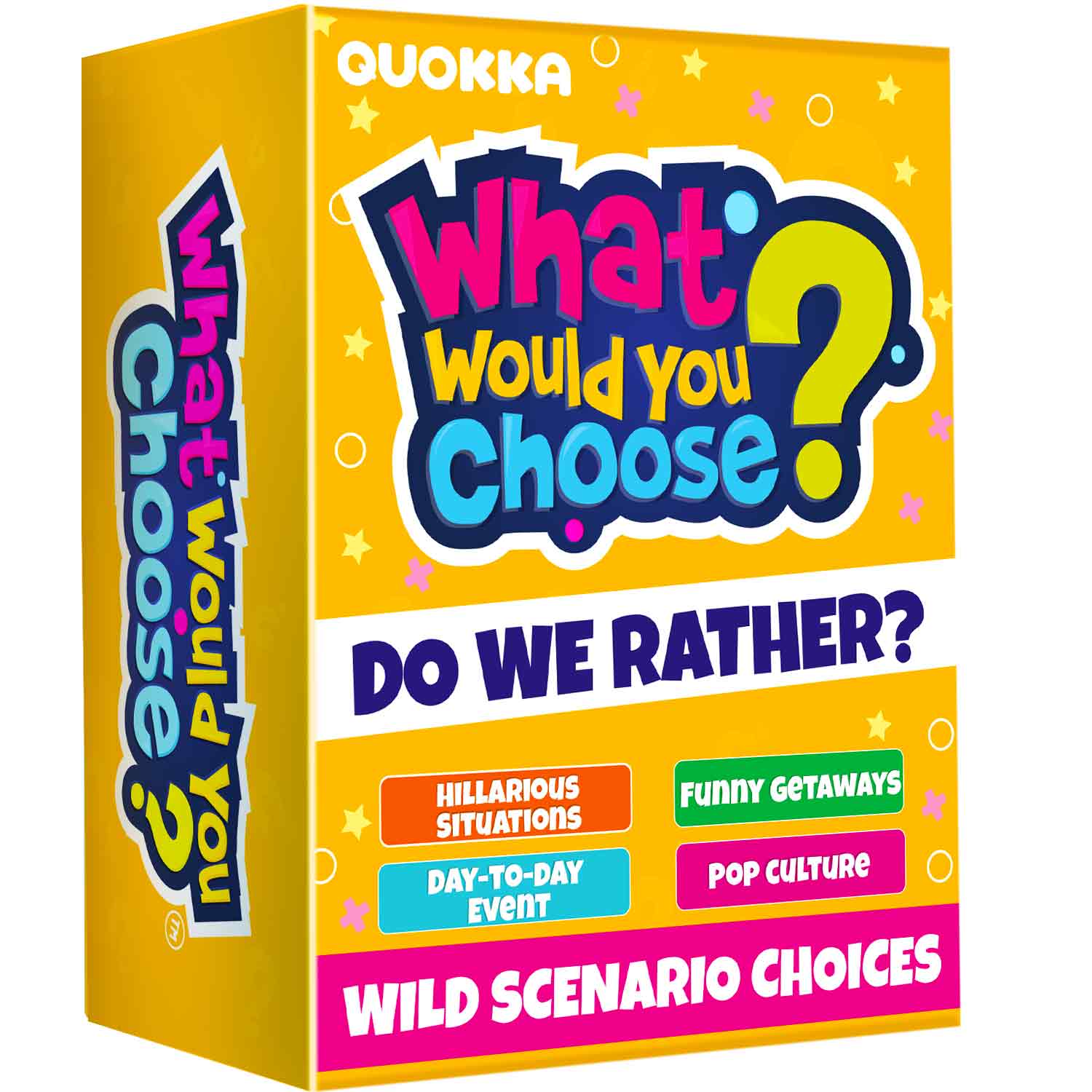 4 Set Card Game What Would You Choose?  for Kids & Family