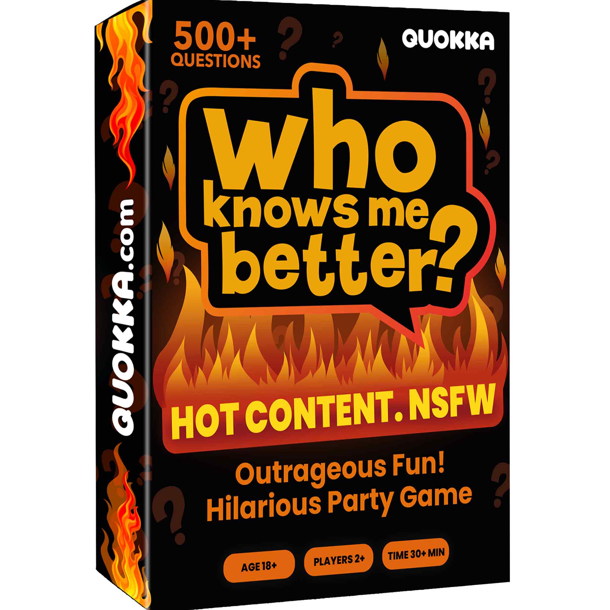 Party Card Game  for Adults - Who Knows Me Better NSFW