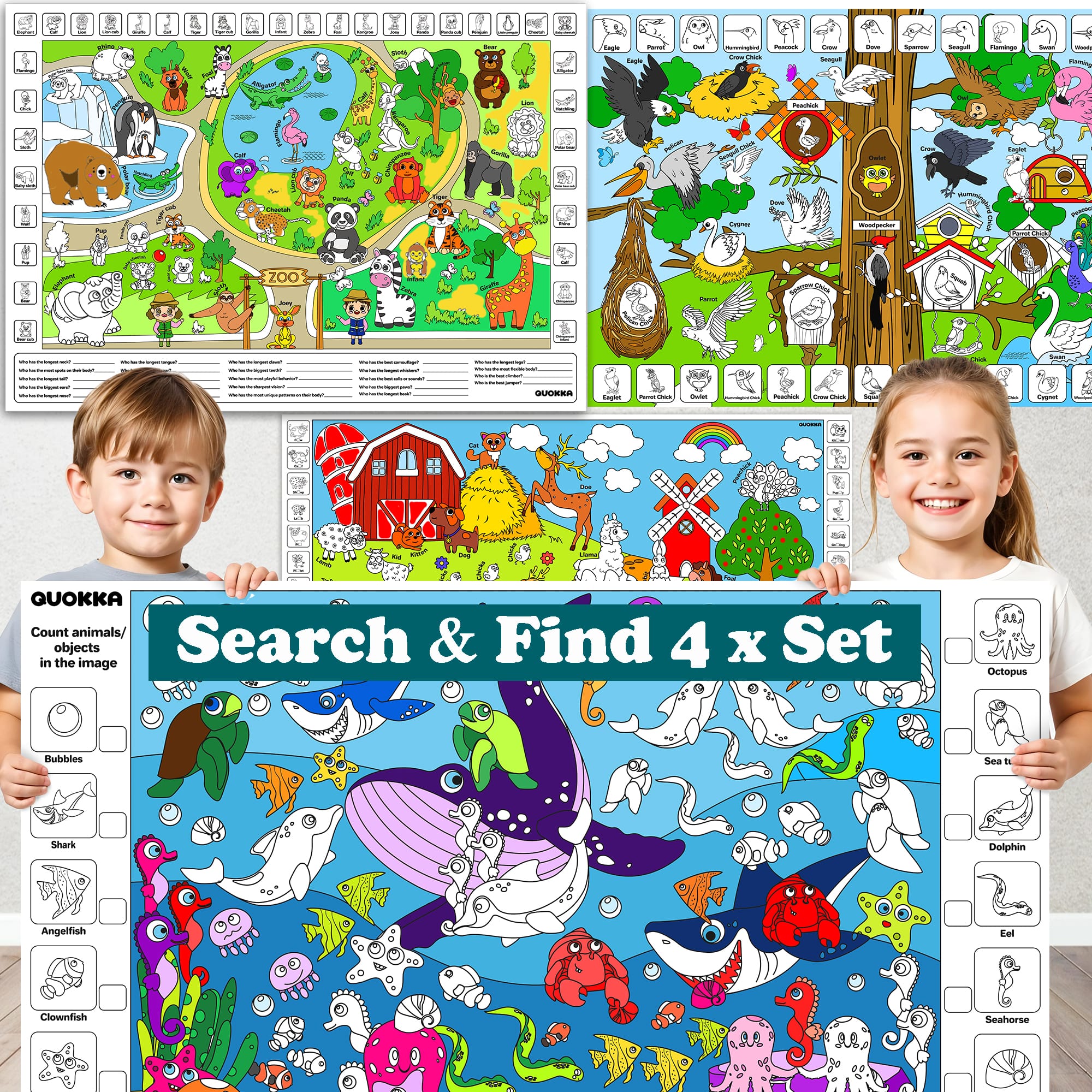 Giant Coloring Posters for Kids