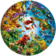 Load image into Gallery viewer, QUOKKA 48 Piece Round Puzzles Dino
