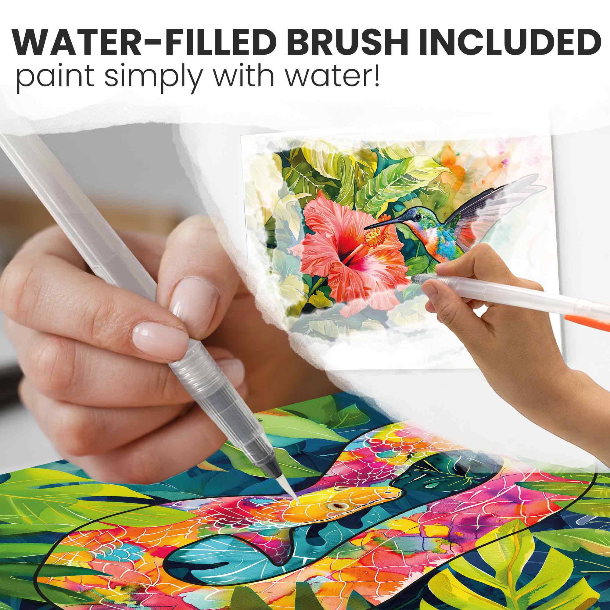 Water Painting Activities for Seniors