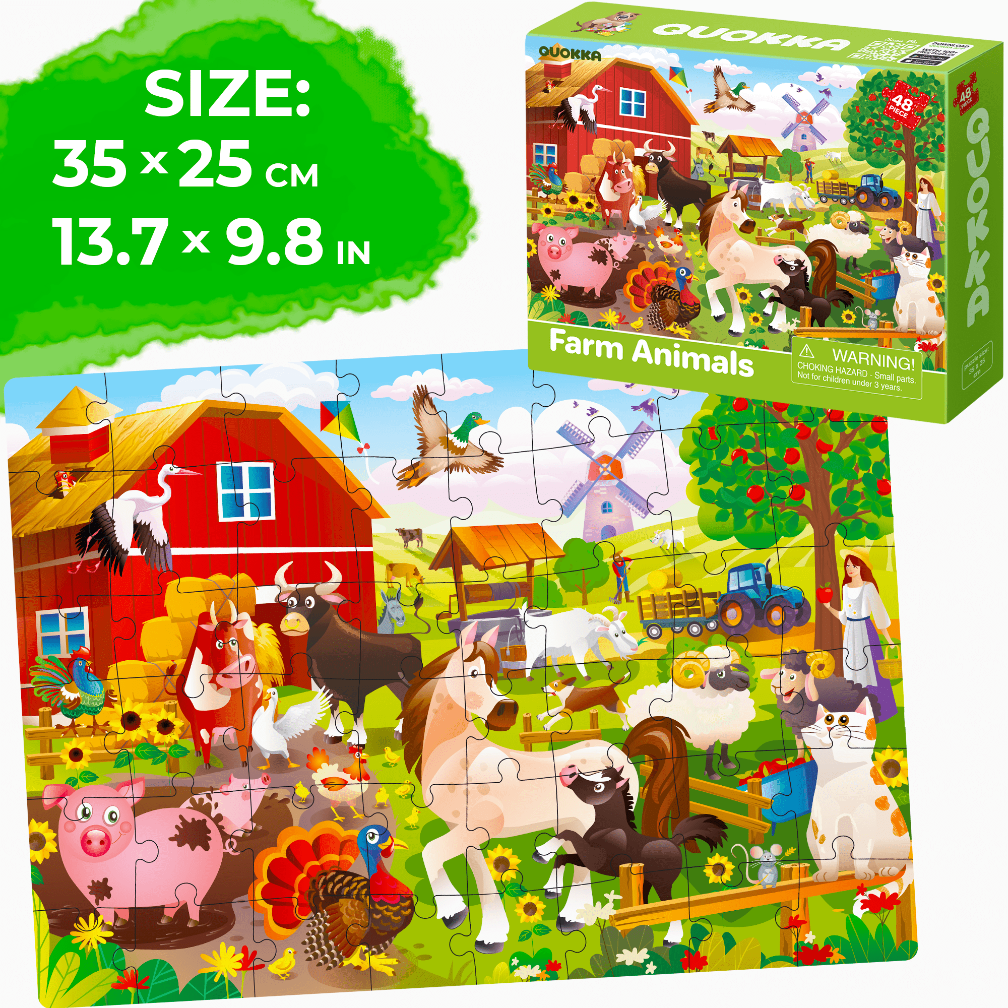 Learning Jigsaw Puzzles for Kids