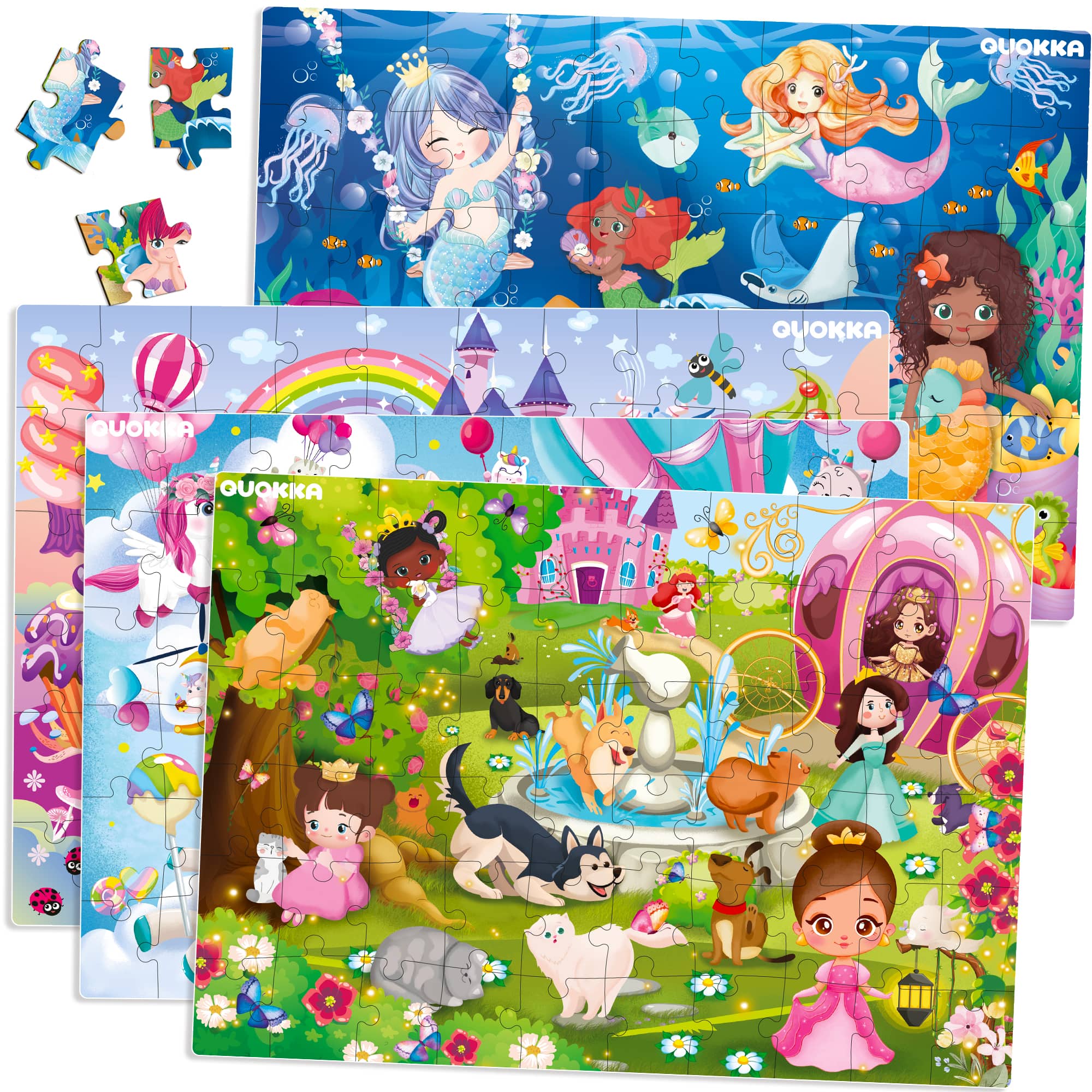 Puzzles for Toddlers Unicorn & Princess