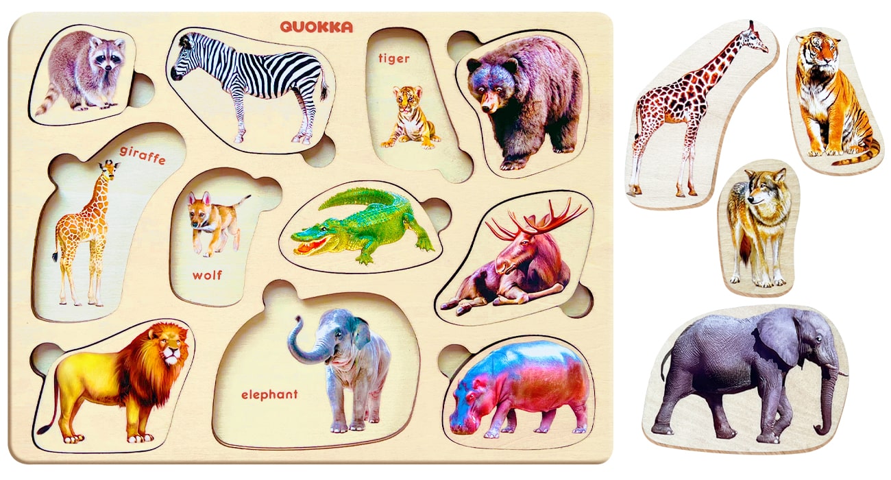  Montessori Animal Toy