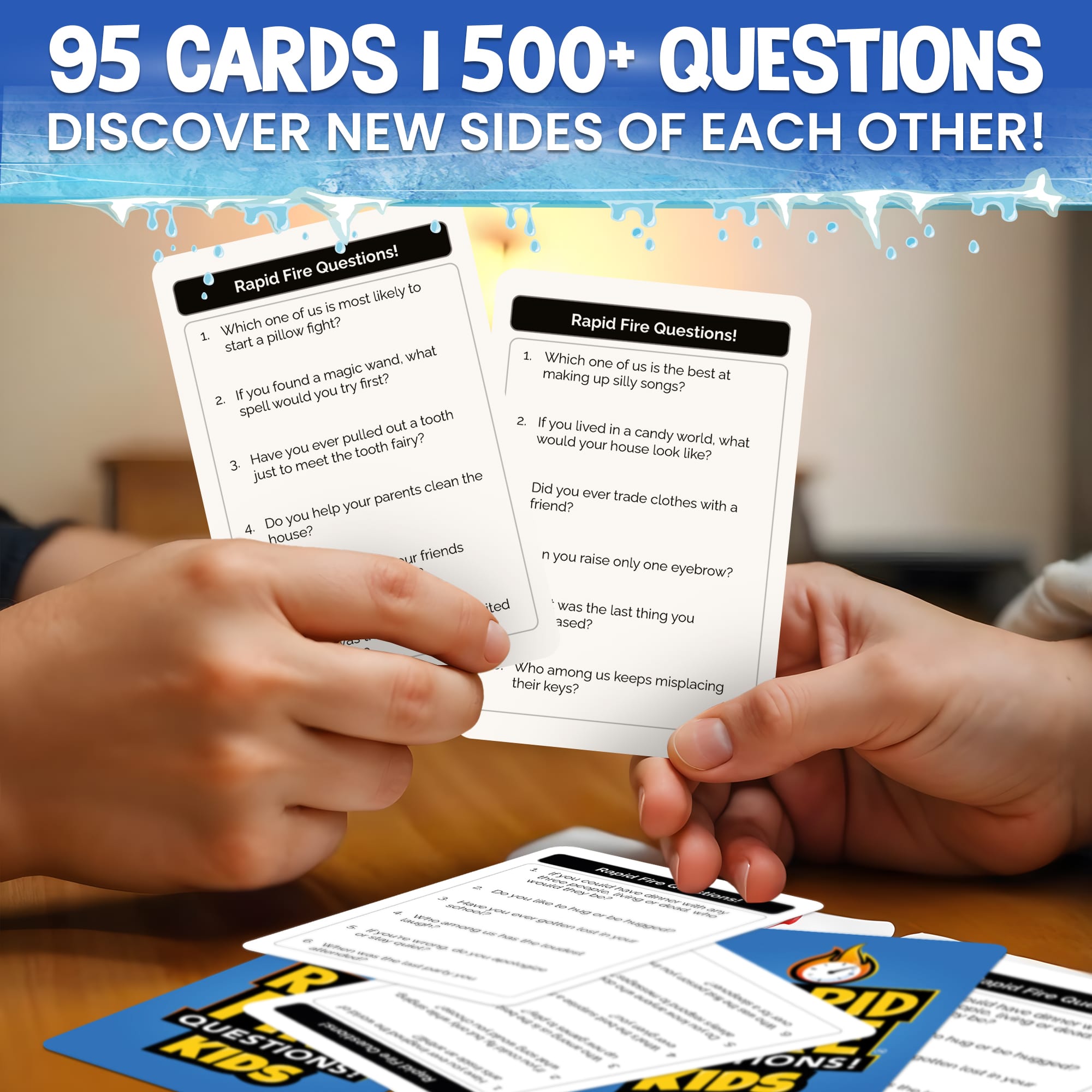 Icebreaker Cards with 500+ Questions