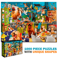 Load image into Gallery viewer, 1000 Piece Unique Jigsaw Puzzle for Adults with Animals

