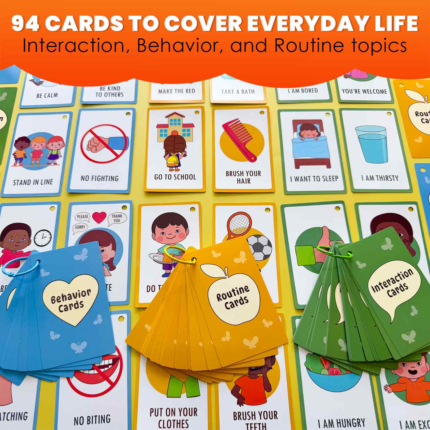 Communication Cards for Kids - Autism Learning Materials