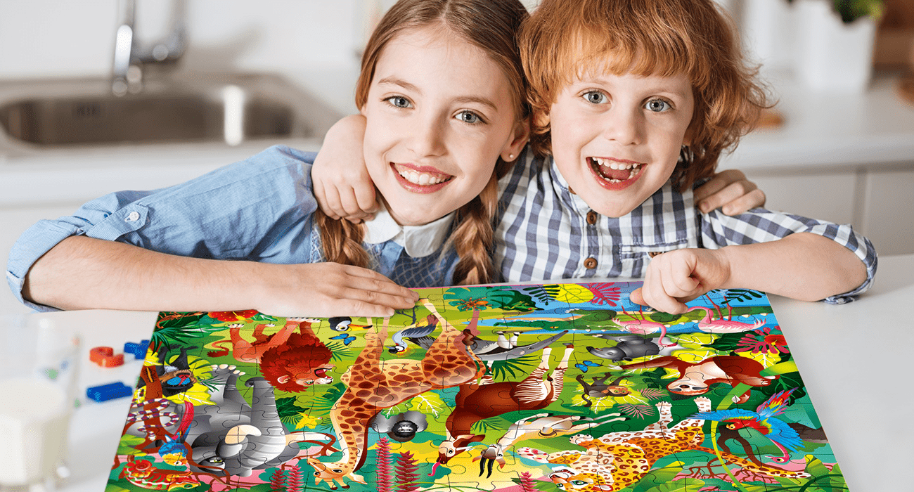 Animal Puzzles for Kids