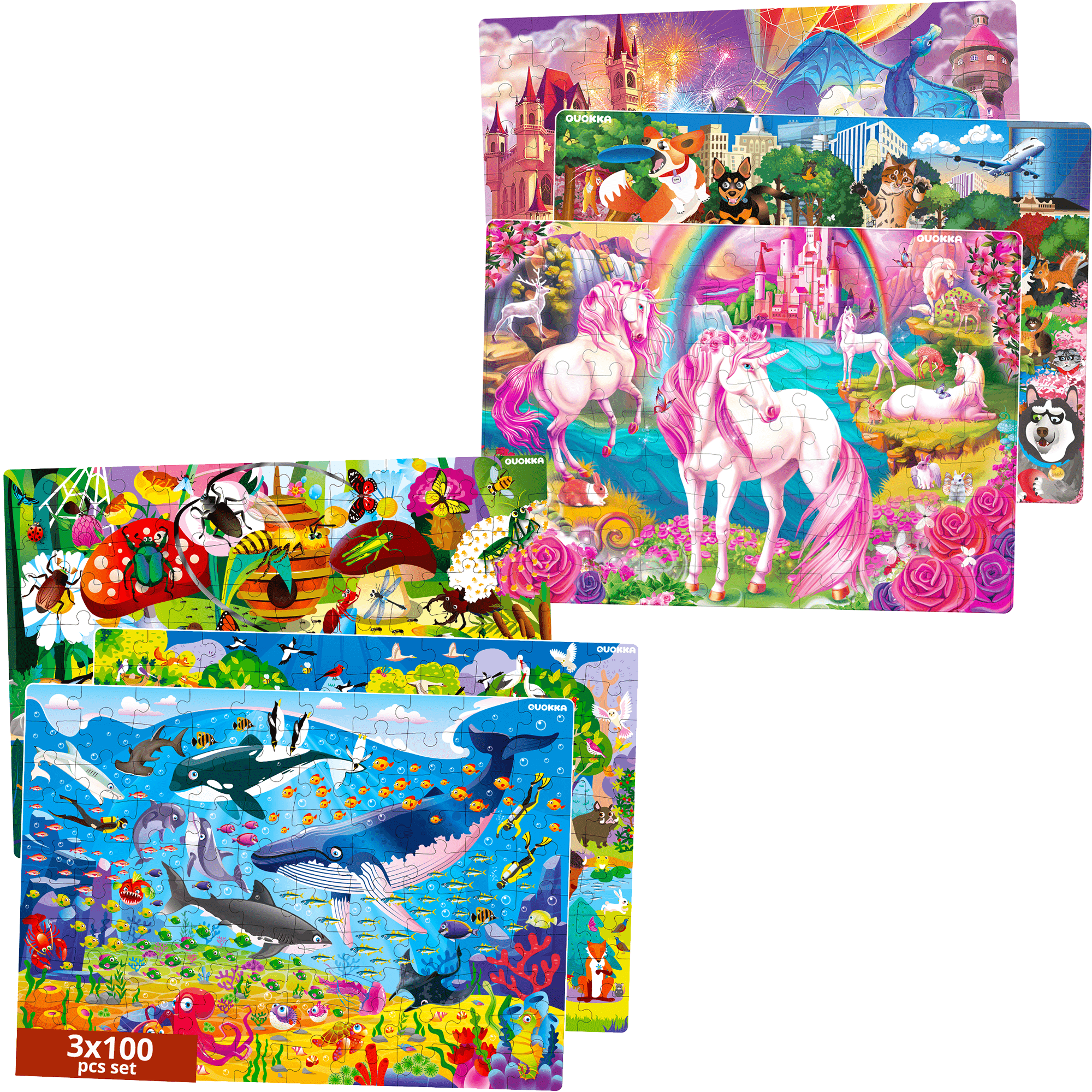 100 Piece Puzzles for Kids