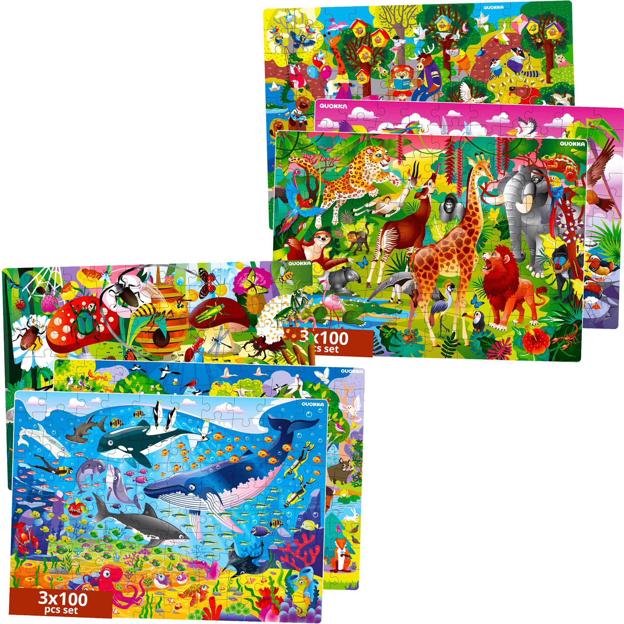 100 Piece Puzzles for Kids