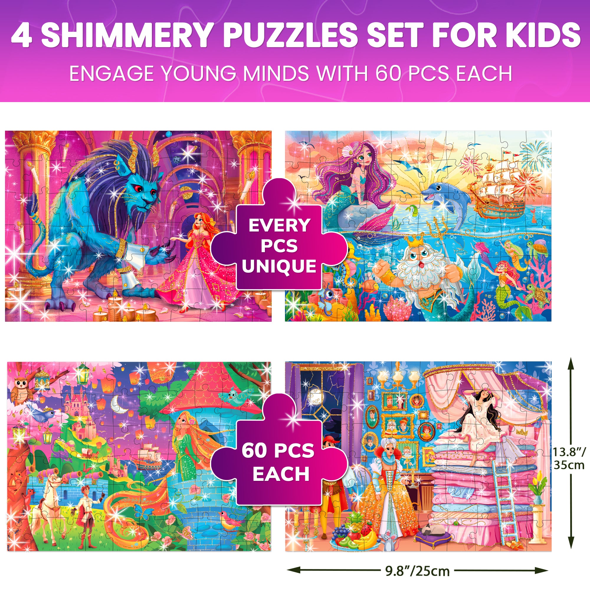 4-Pack 60 Pcs