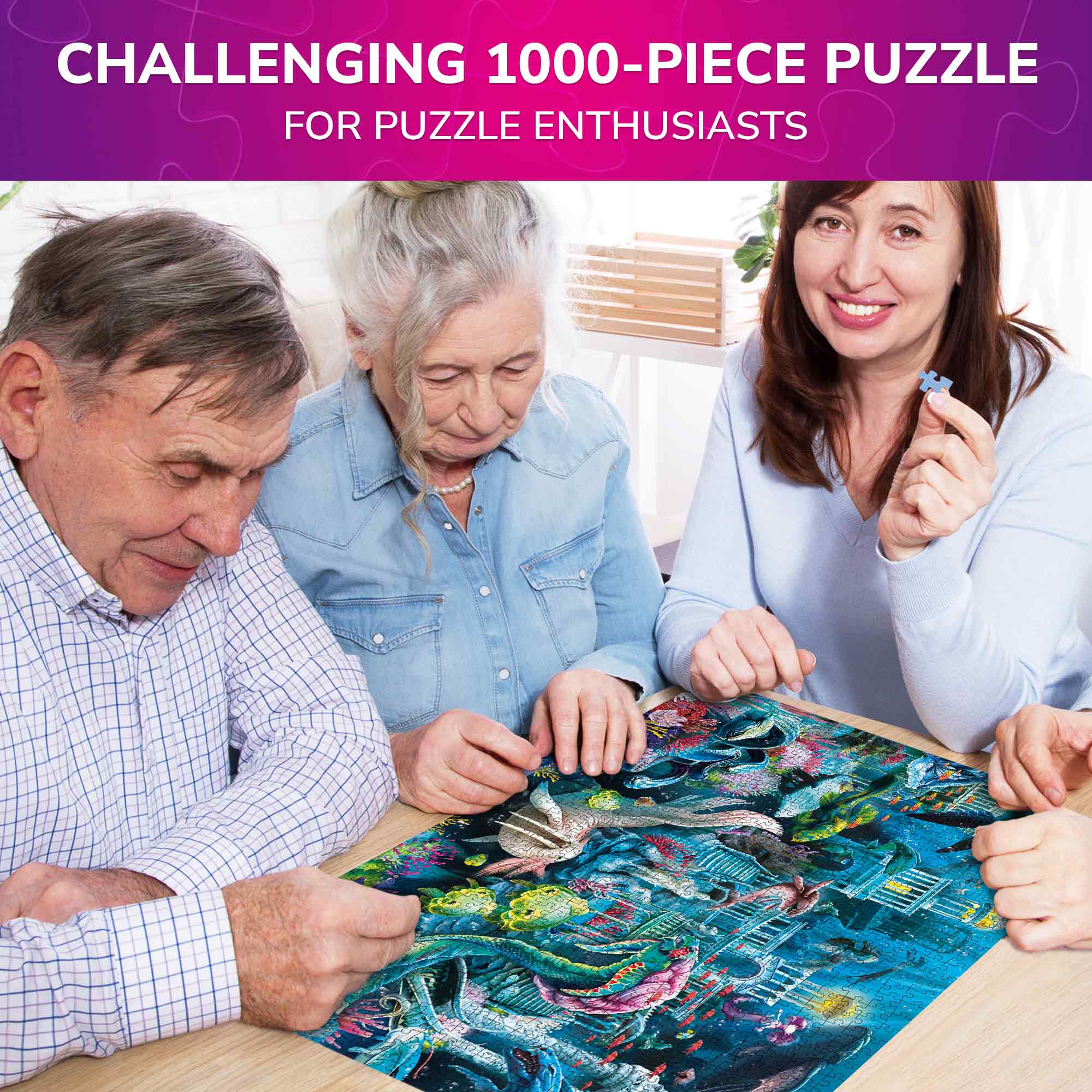 1000 Pcs Jigsaw Puzzle for Adults | Lost City
