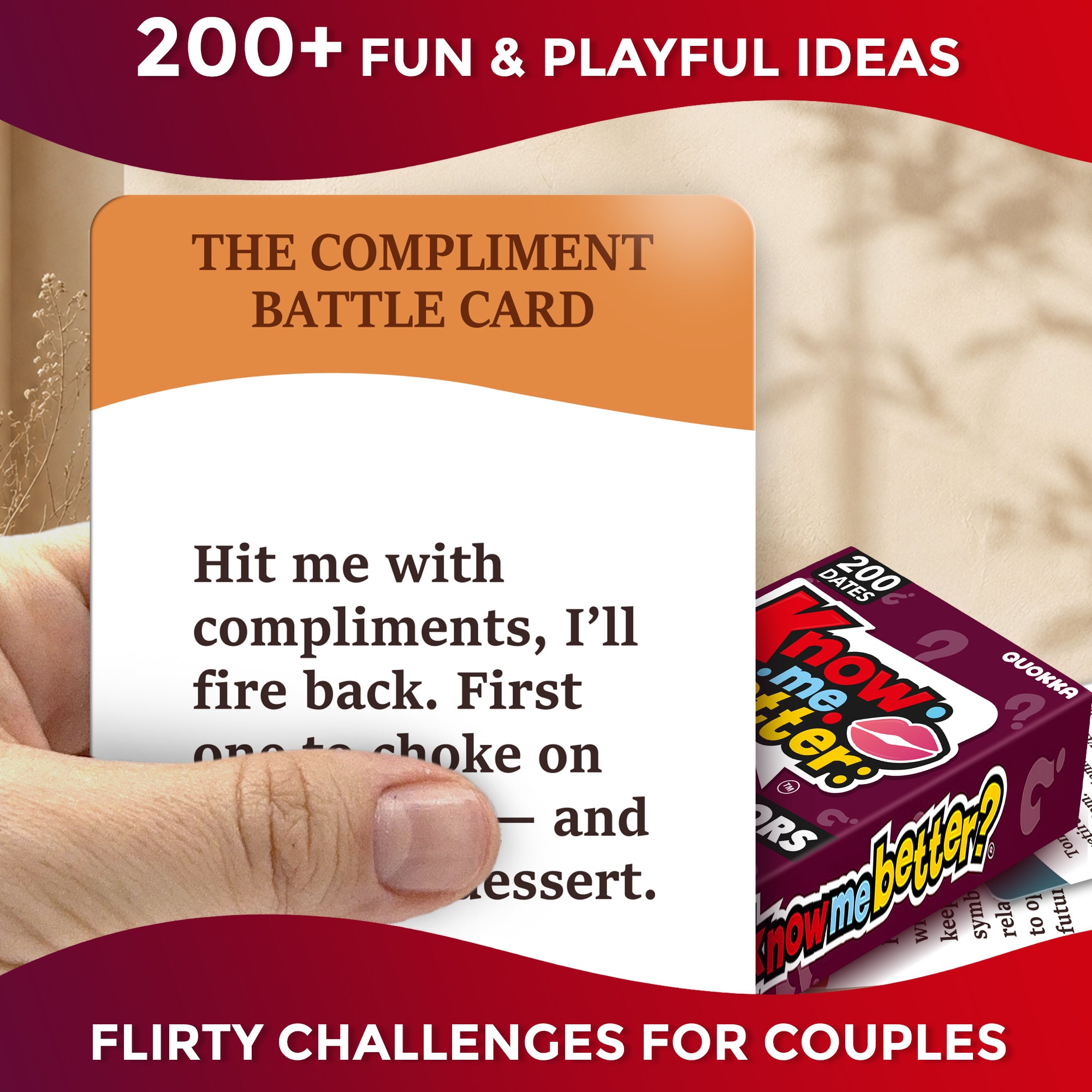 Lovers’ Favors Couples Card Game – Playful Dares & Challenges