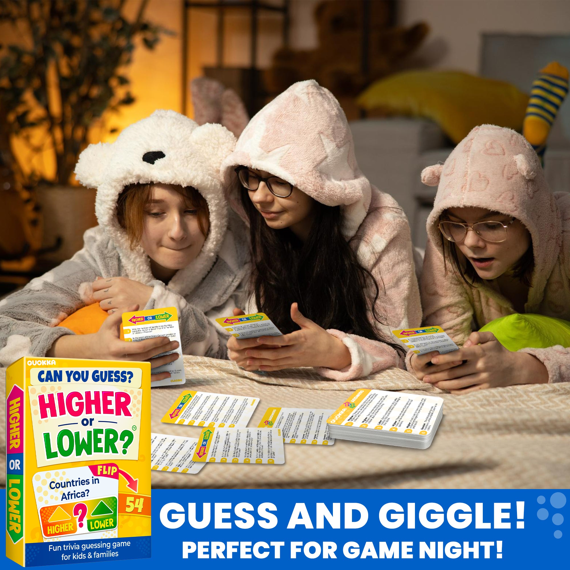 Higher or Lower Board Game | Family Card Game