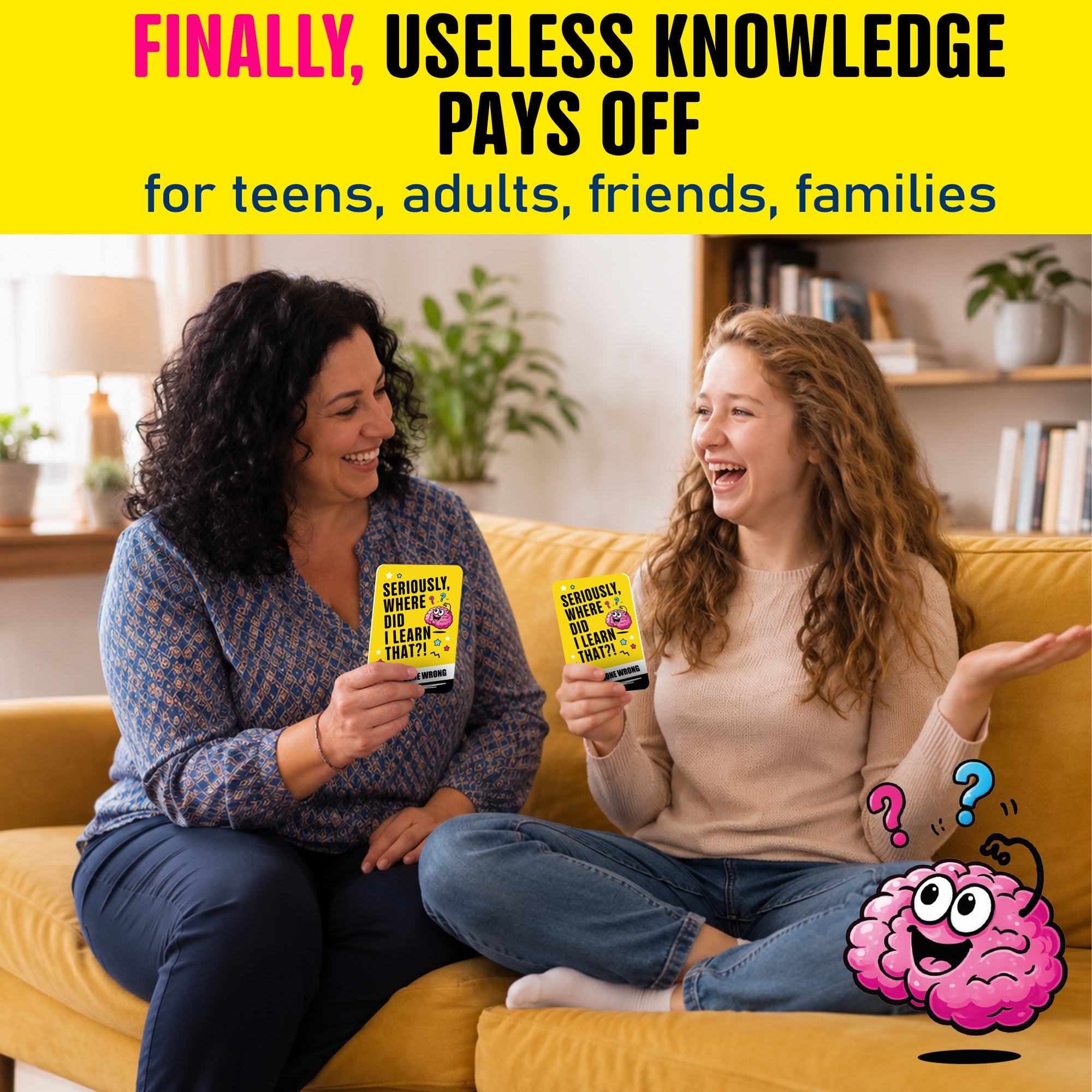 Trivia Card Games for Adults & Teens - 300 Questions on Science Facts