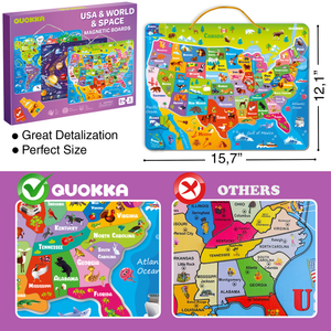 Magnetic 24 Piece Puzzles for Kids