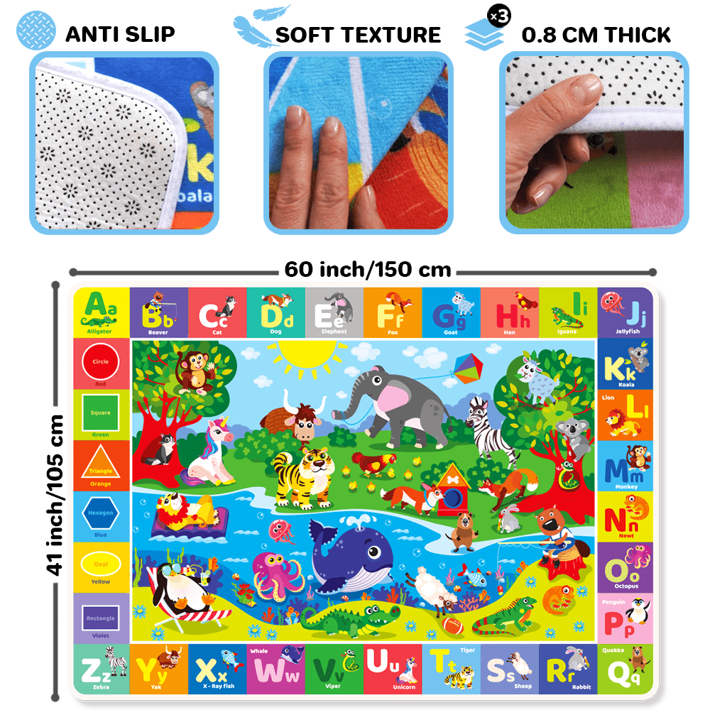 Large alphabet play mat online