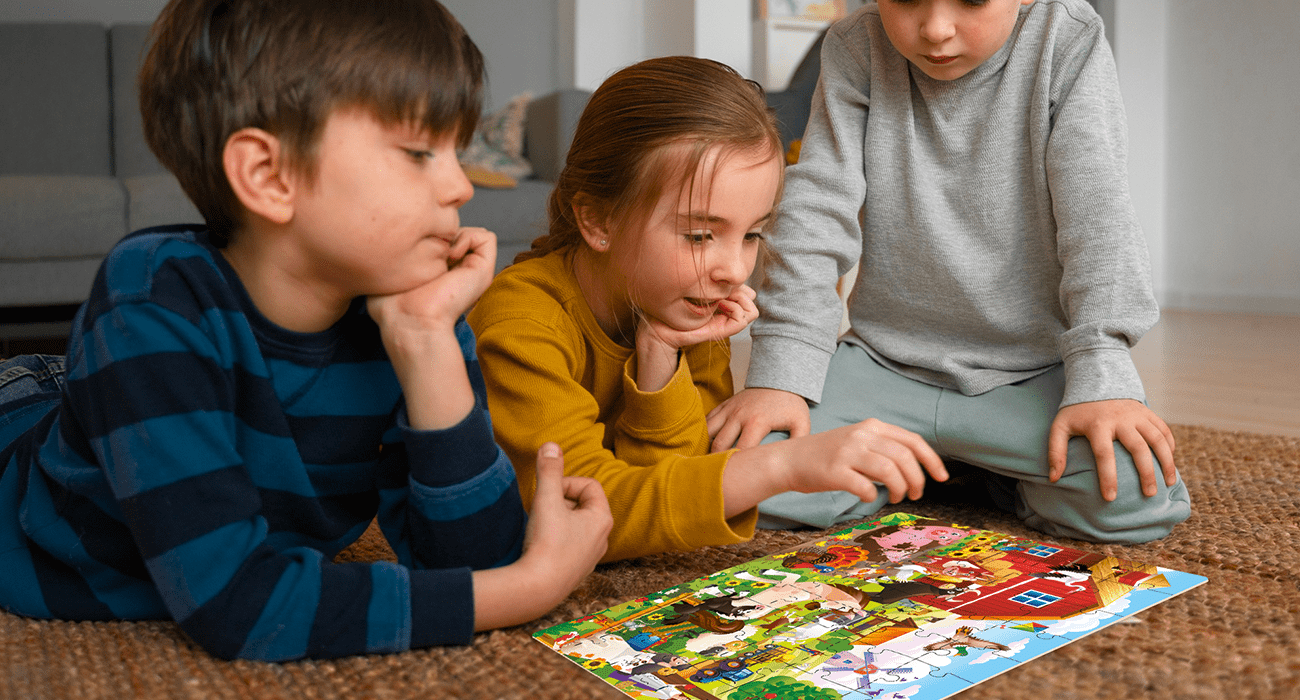 Jigsaw Game for Boy and Girl