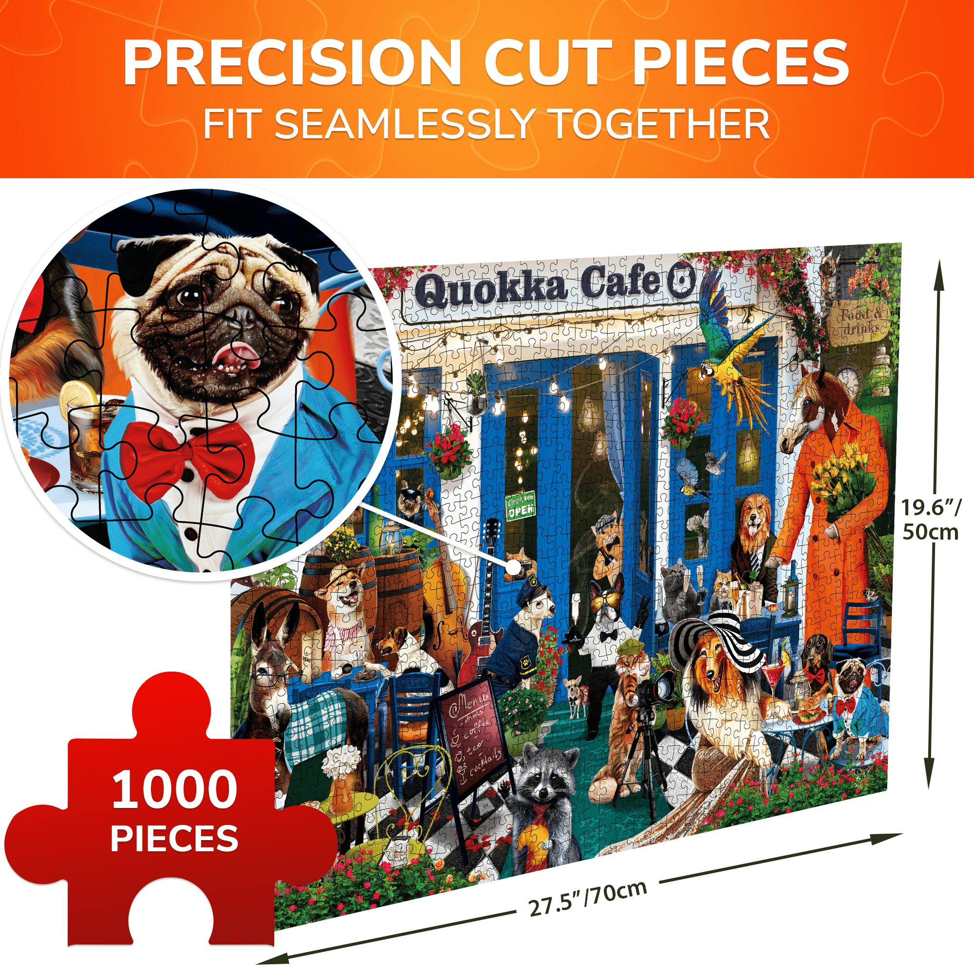 1000 Piece Unique Jigsaw Puzzle