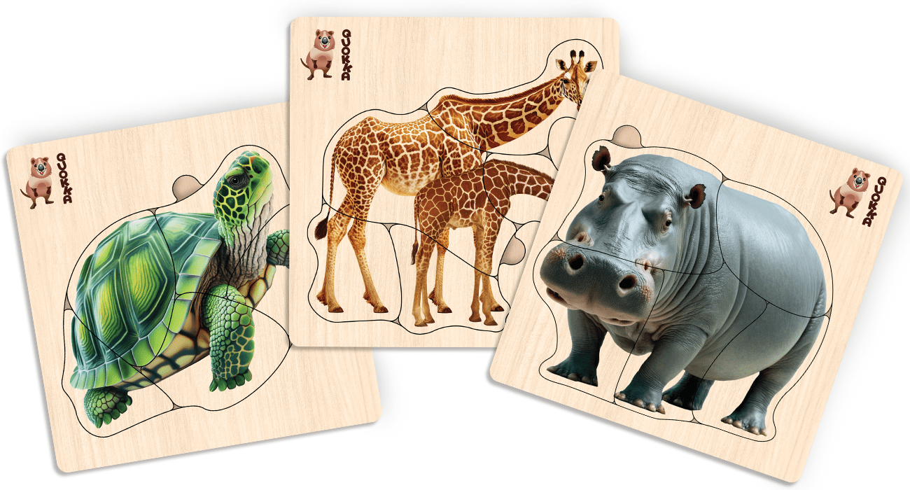 Wooden Puzzles Safari