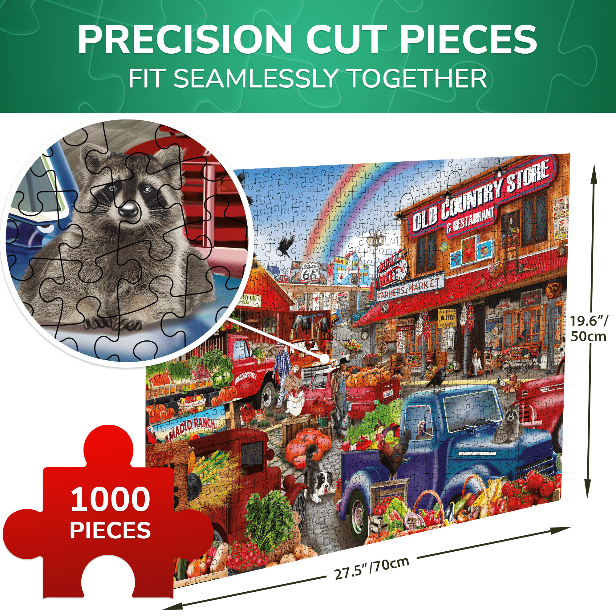 1000 Piece Unique Jigsaw Puzzle