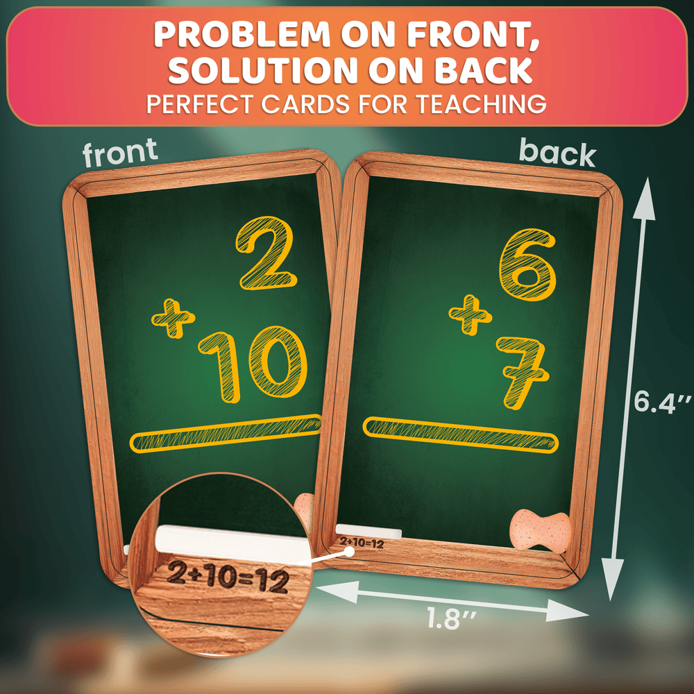 QUOKKA Math Flash Cards Interactive Learning