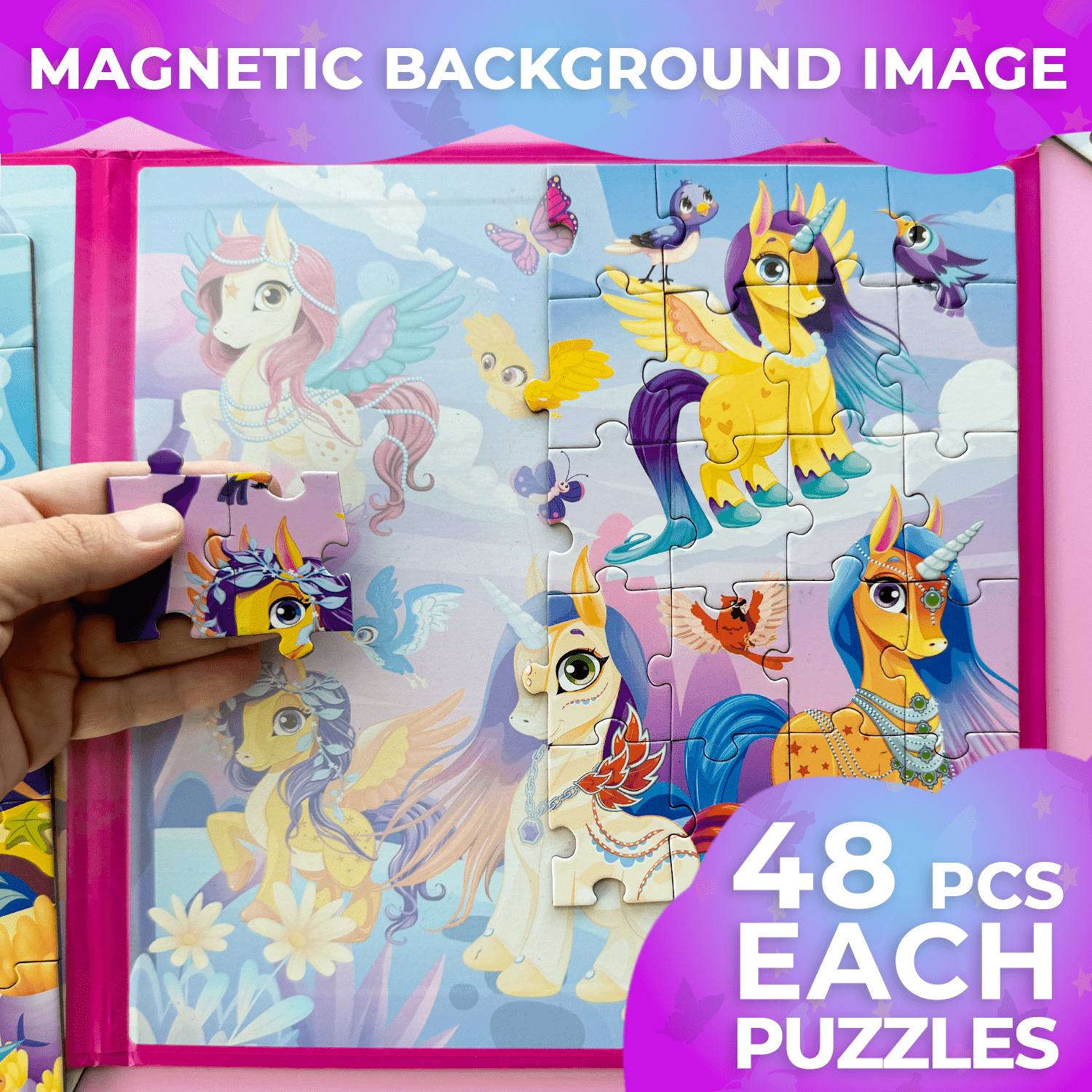 Magnetic Puzzles  Mermaids & Unicorns