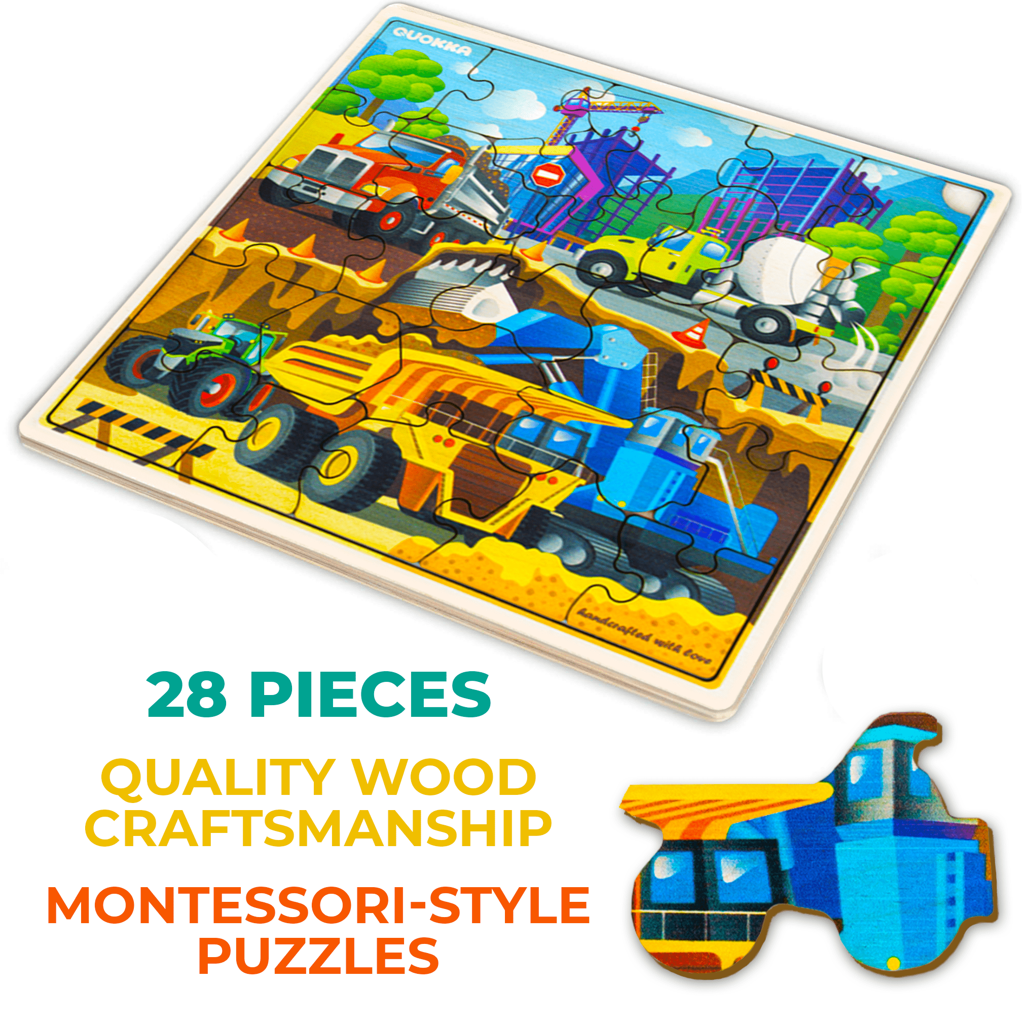 Wooden Puzzles with Transport