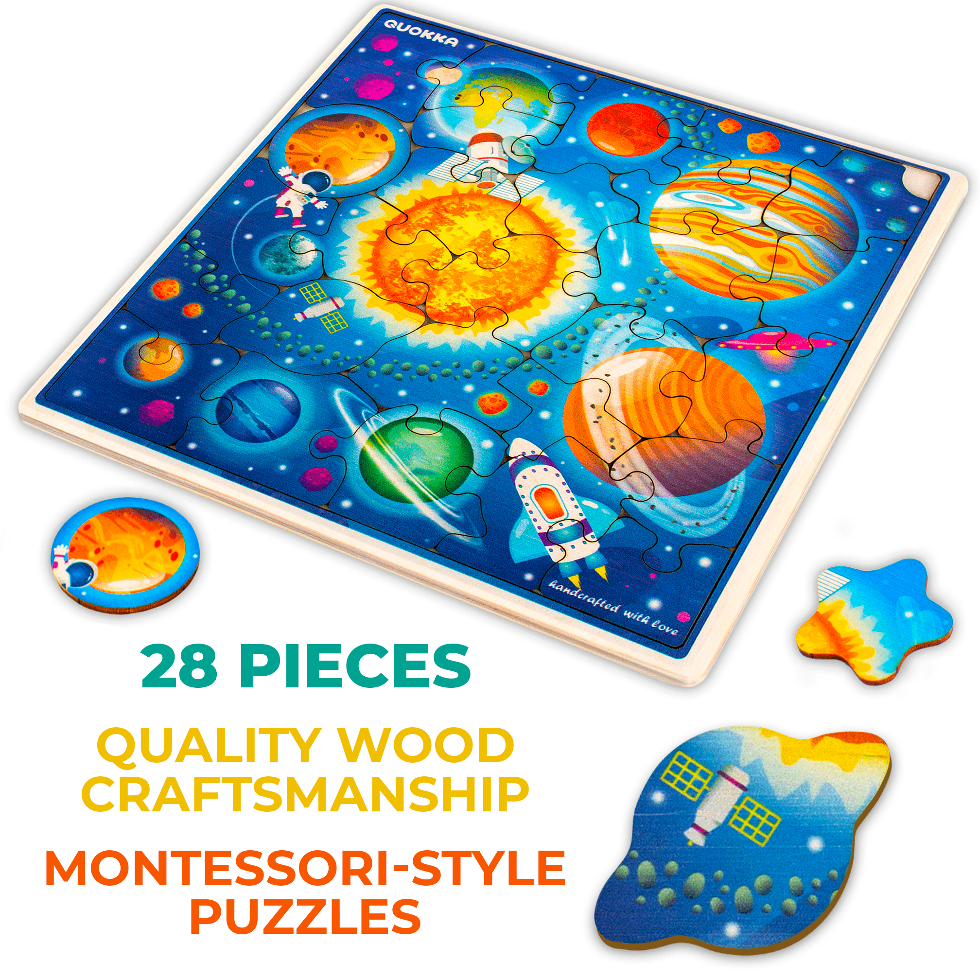 Wood Space Toys for Children