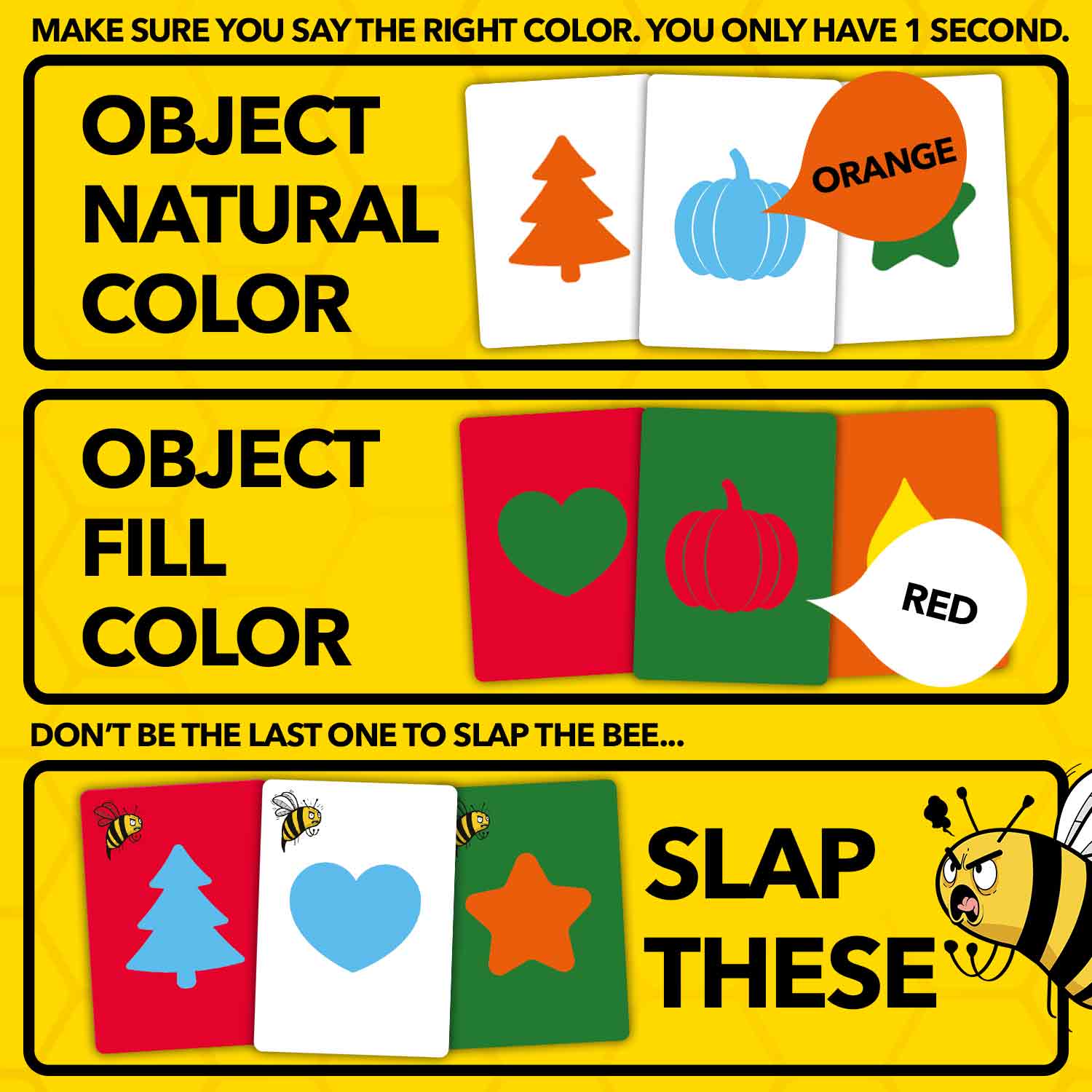 Don’t BEE Last Family Board Game for Kids - Global Edition