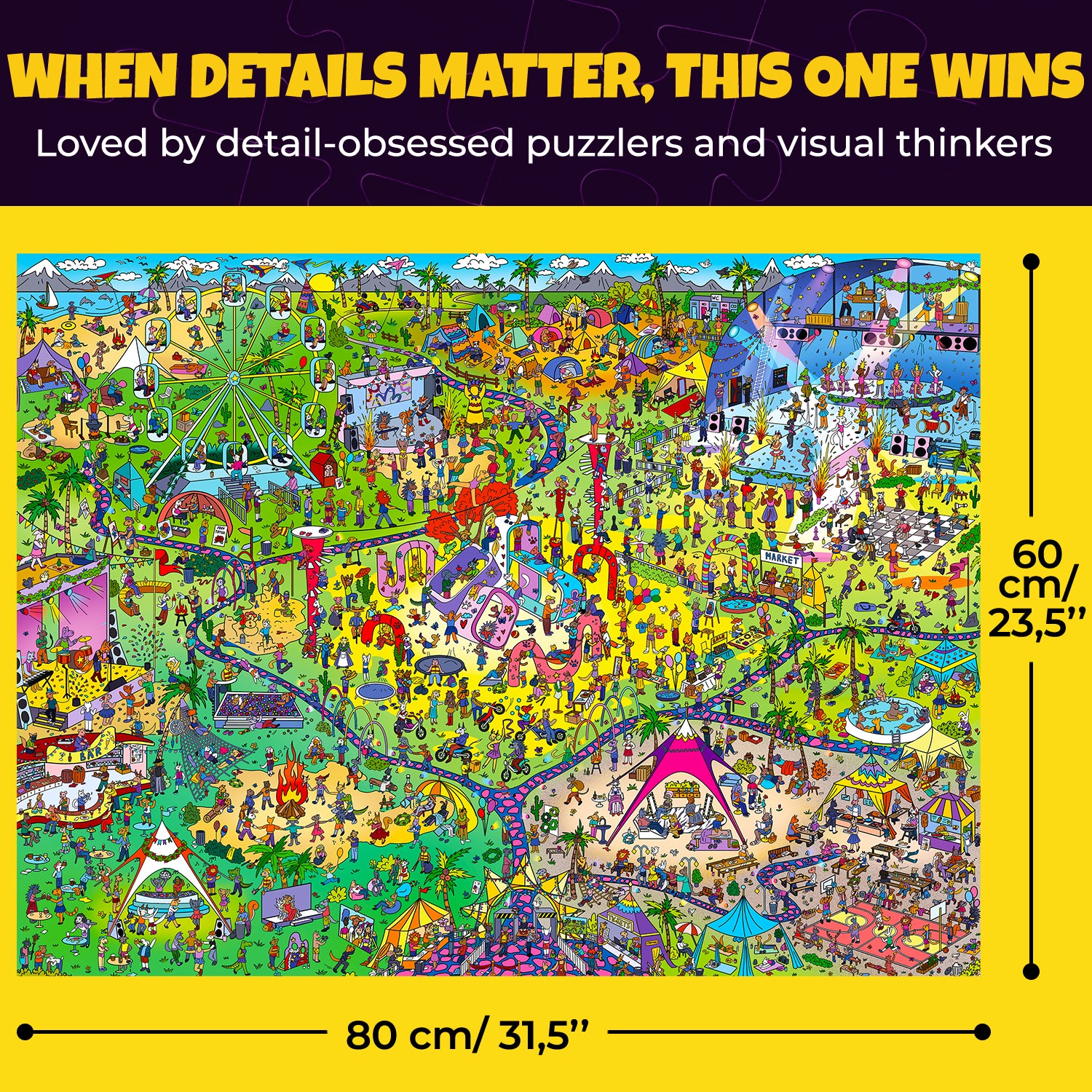 Detailed Visual Puzzle Game