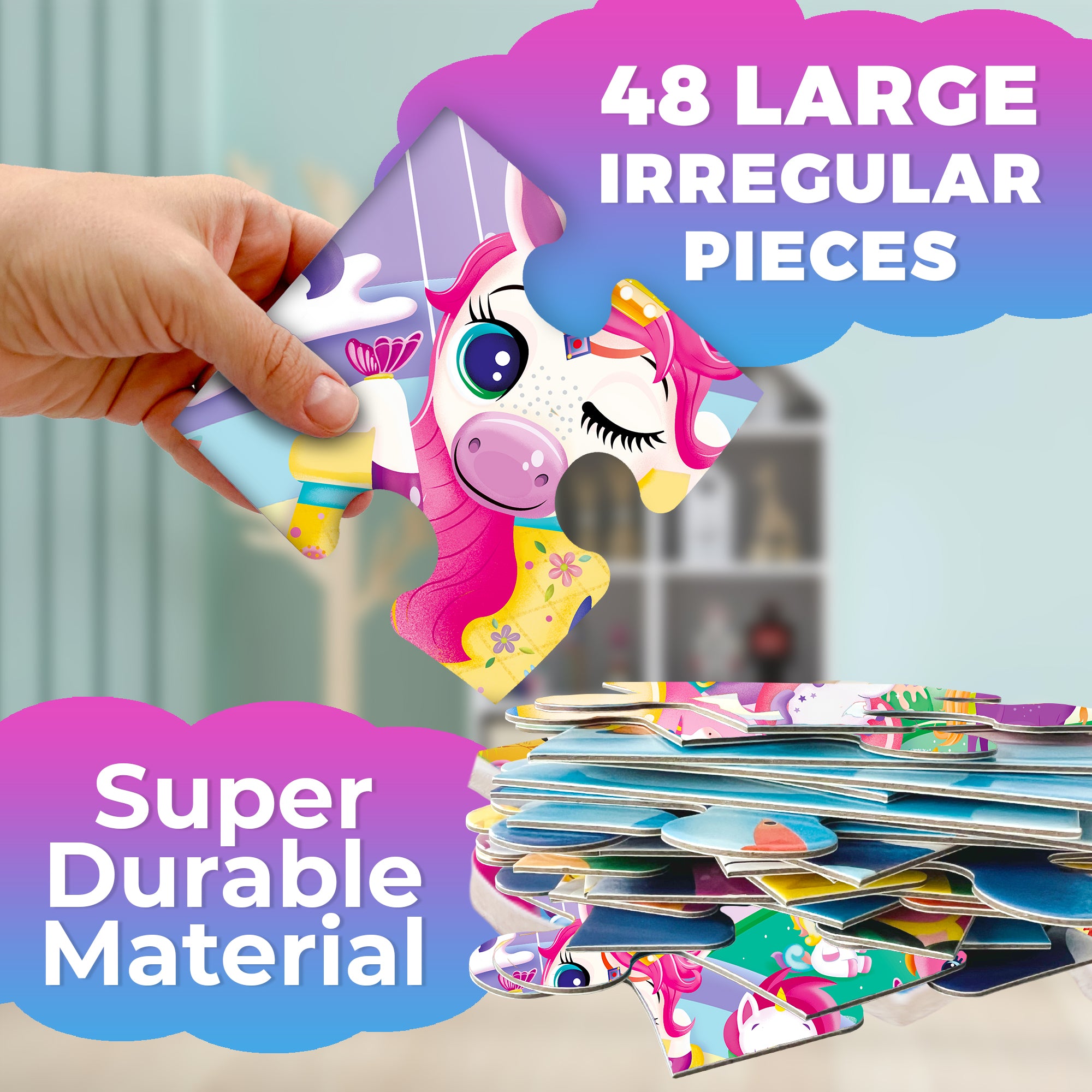 Floor Puzzles for Kids Ages 4-6