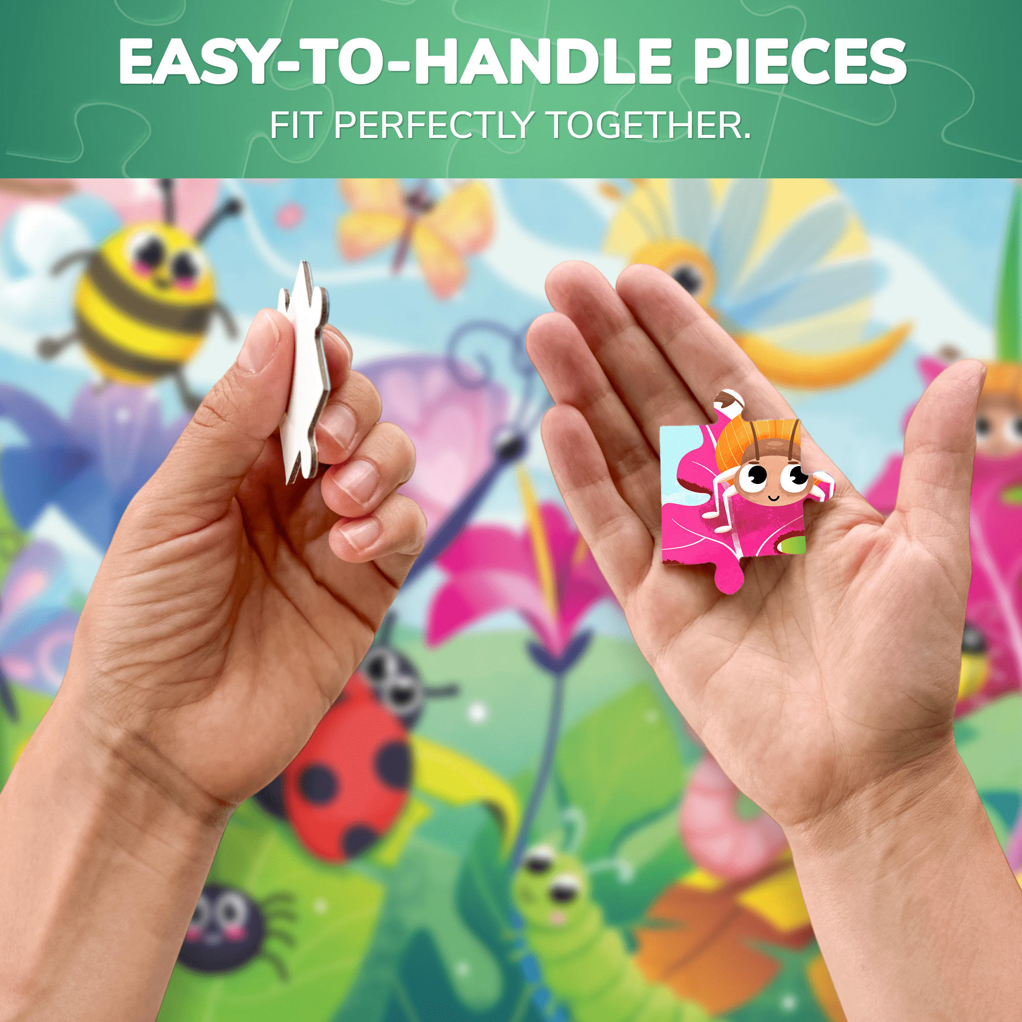 Large Easy Puzzles for Kids