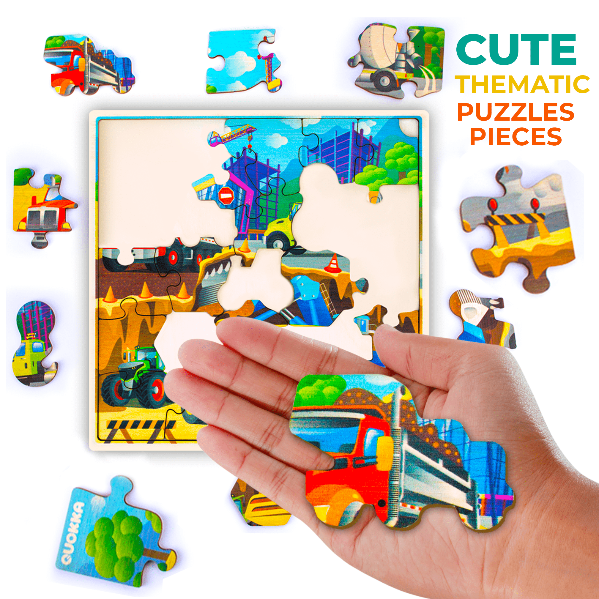 Modern Pieces Kids' Puzzles