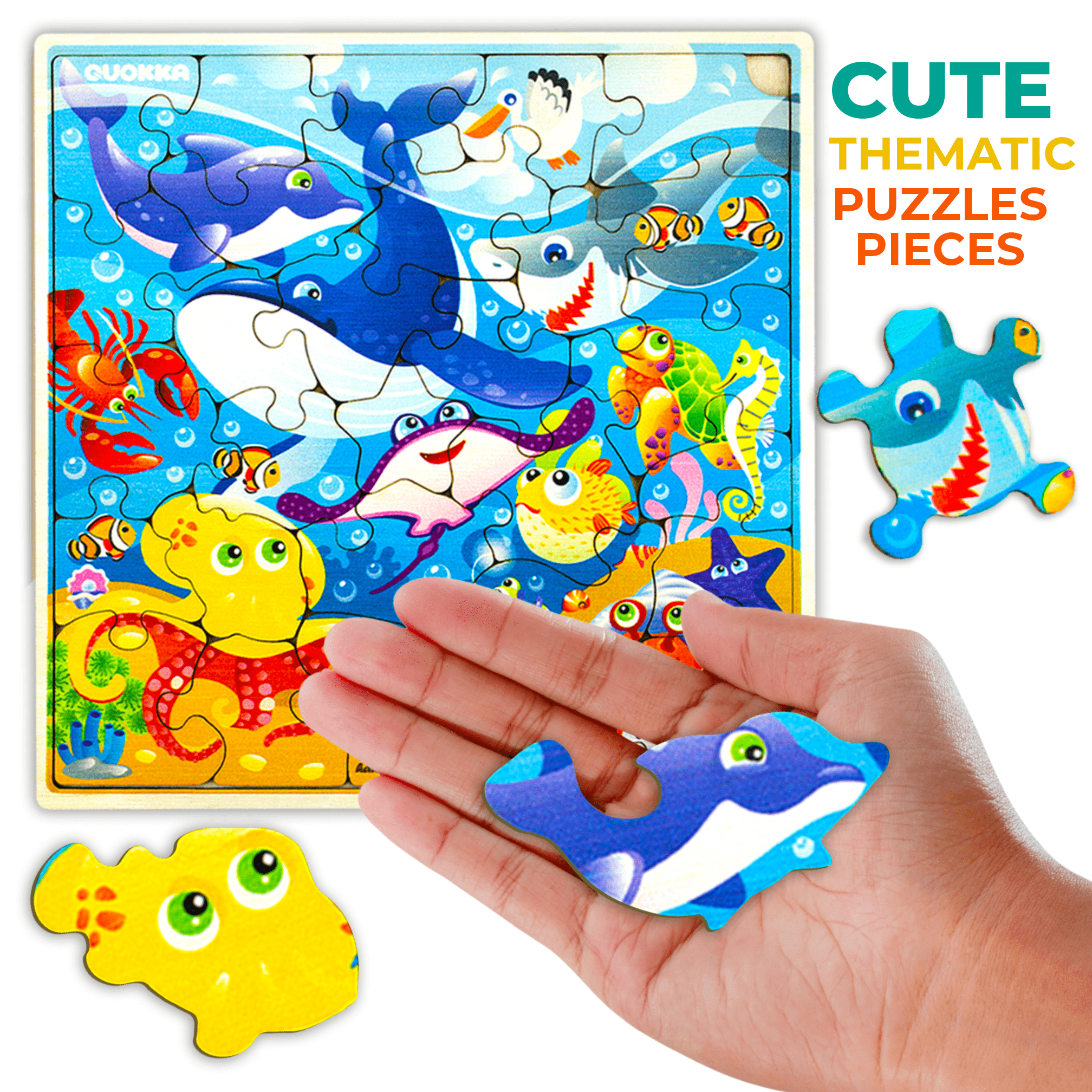 Wooden Puzzles Ocean