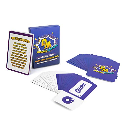  Drama Mayhem blank card expansion pack