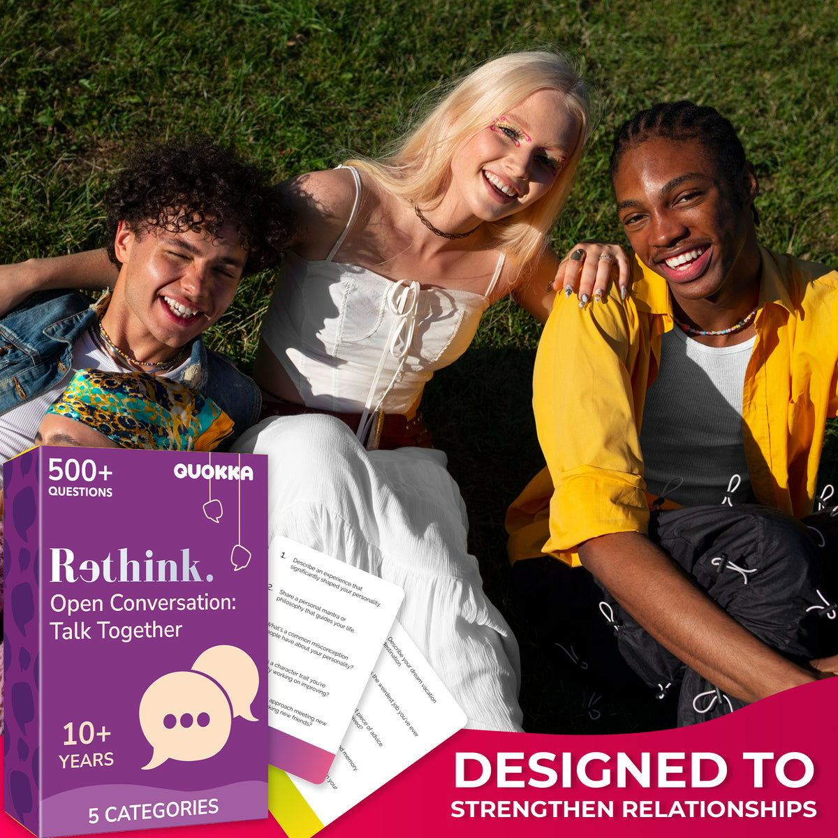 Rethink!: Conversation Starters Universal | 100 Cards