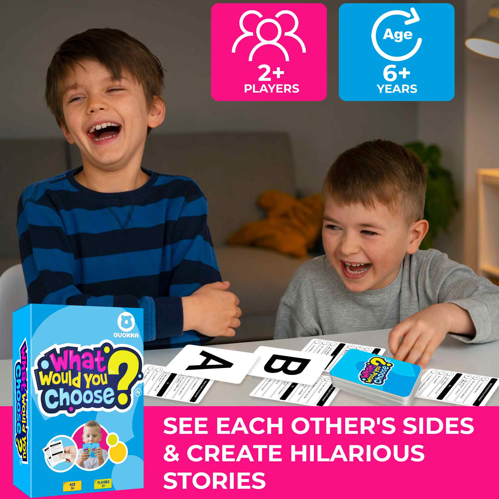 Family Card Game for Kids