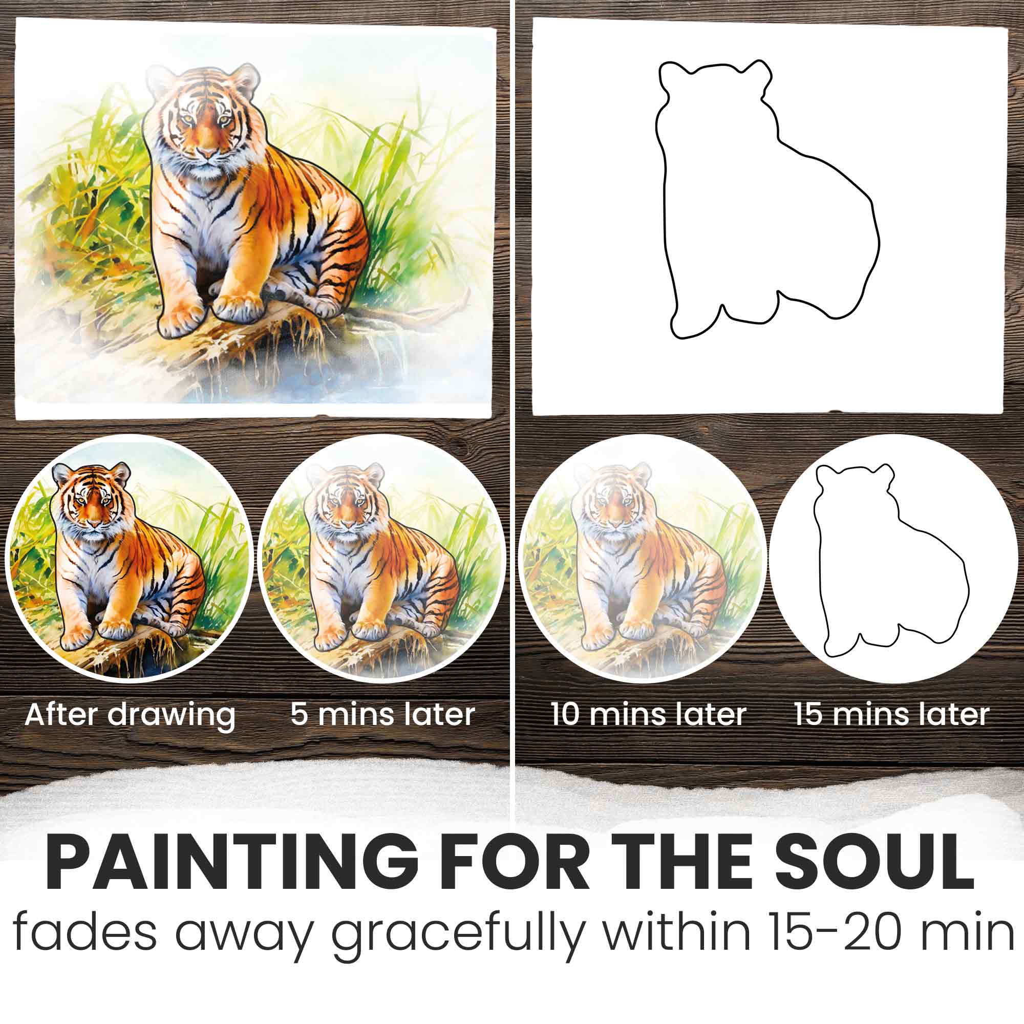 Water Painting Dementia Activities for Seniors | Tropic