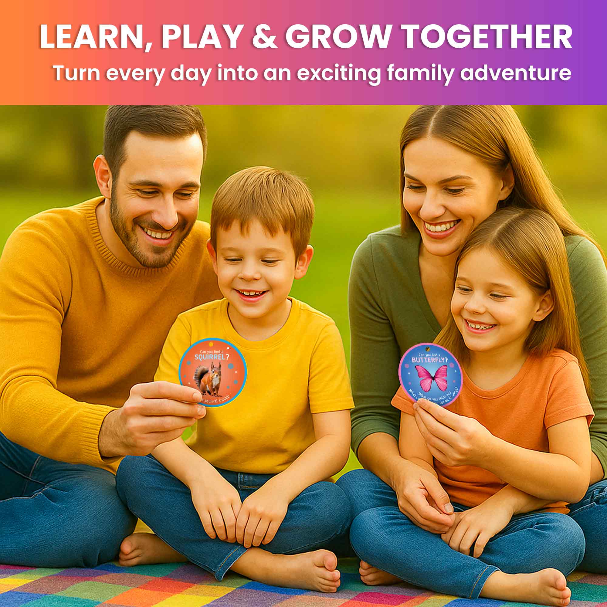 Scavenger Hunt Game for Kids - 200 Activities Outdoor Indoor Cards