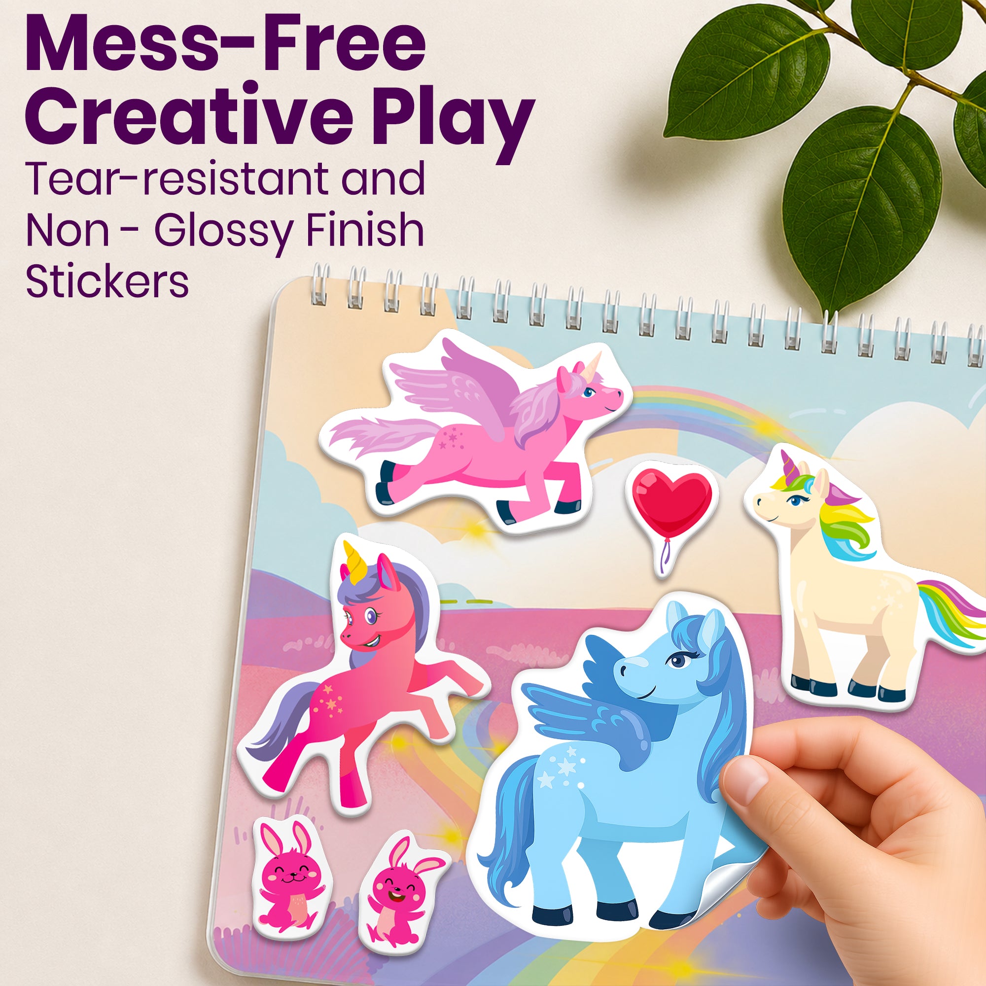 Sticker Book for Kids Fairy Tale - Draw & Stick Creative Workbook