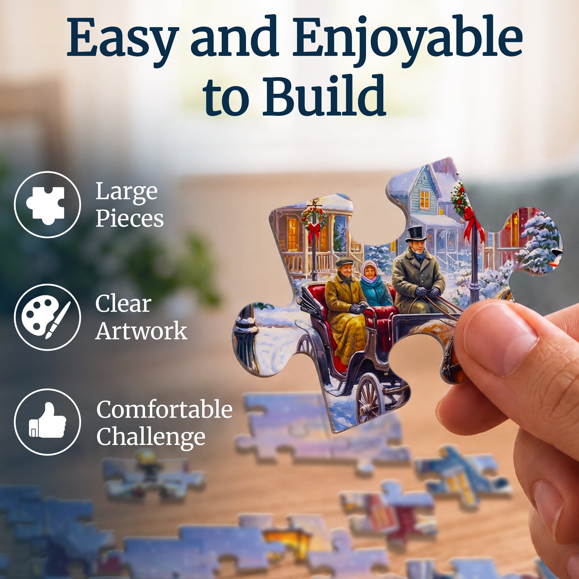 100 Pcs Search & Find Dementia Puzzles for Elderly - Nature