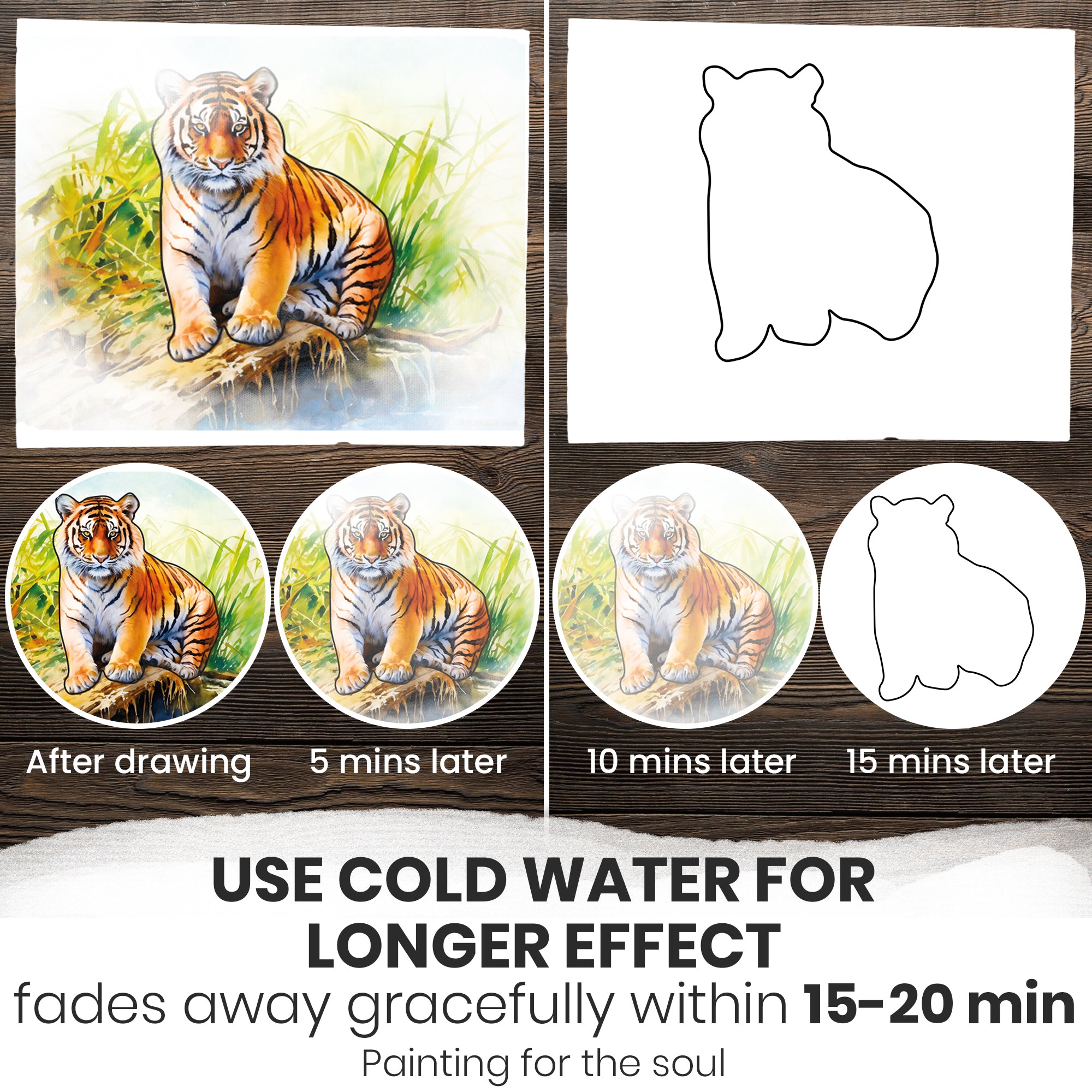 Water Painting Dementia Activities for Seniors | Tropic