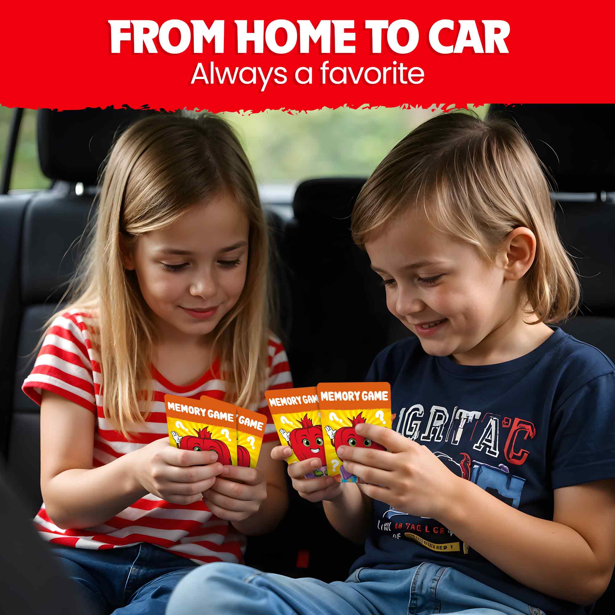 Memory Card Game for Kids Ages 4–8 Educational & Engaging Fun Game