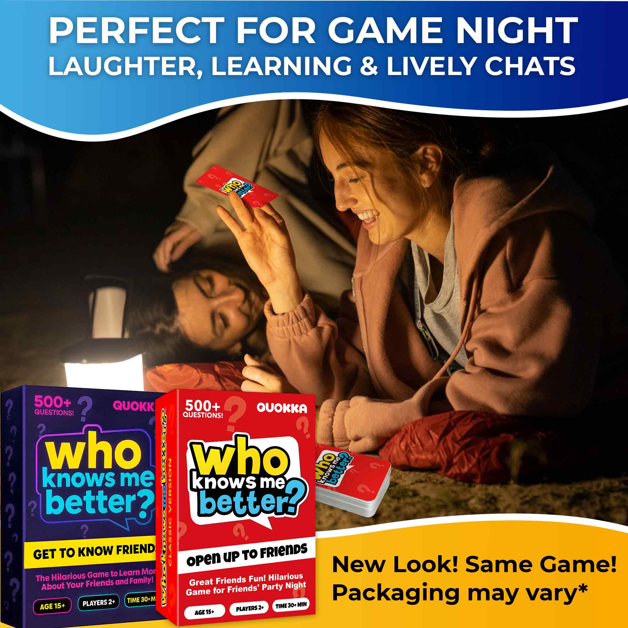 Trivia Game Who Knows Me Better Classic | Friends & Family
