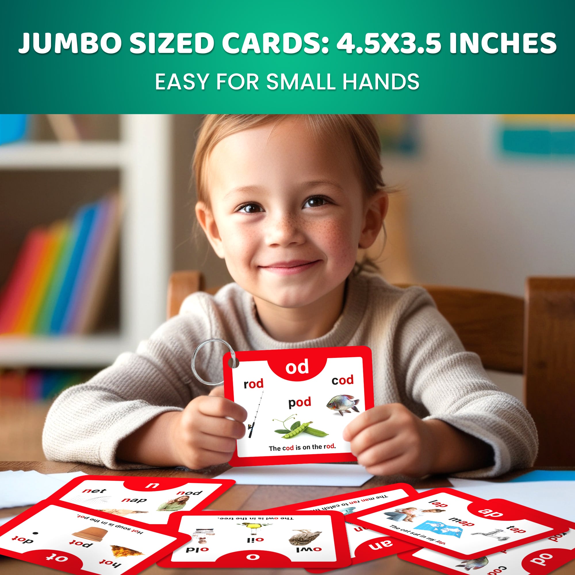 Phonics Cards for Kindergarten